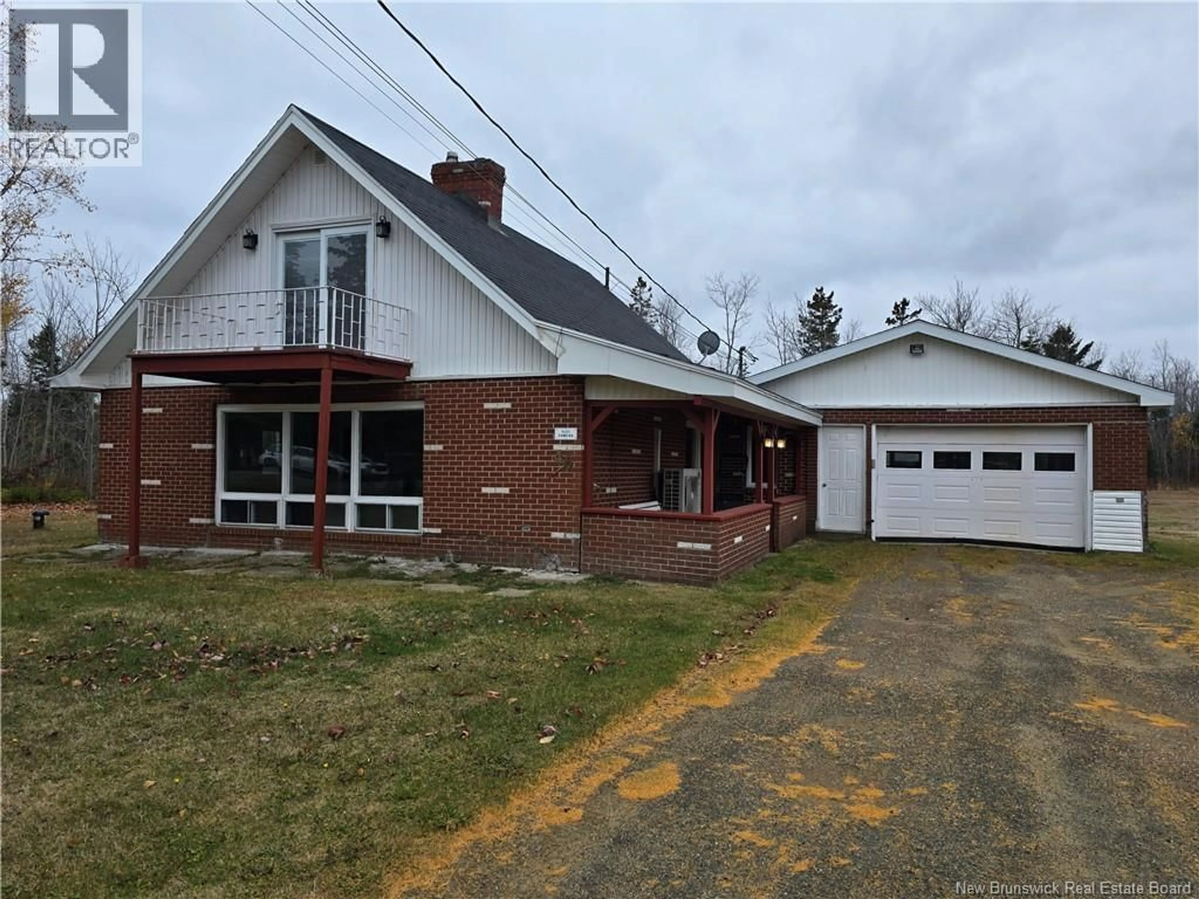 Home with brick exterior material, street for 46 RUE DE LA VIEILLE USINE STREET, Val-Comeau New Brunswick E1X4C2