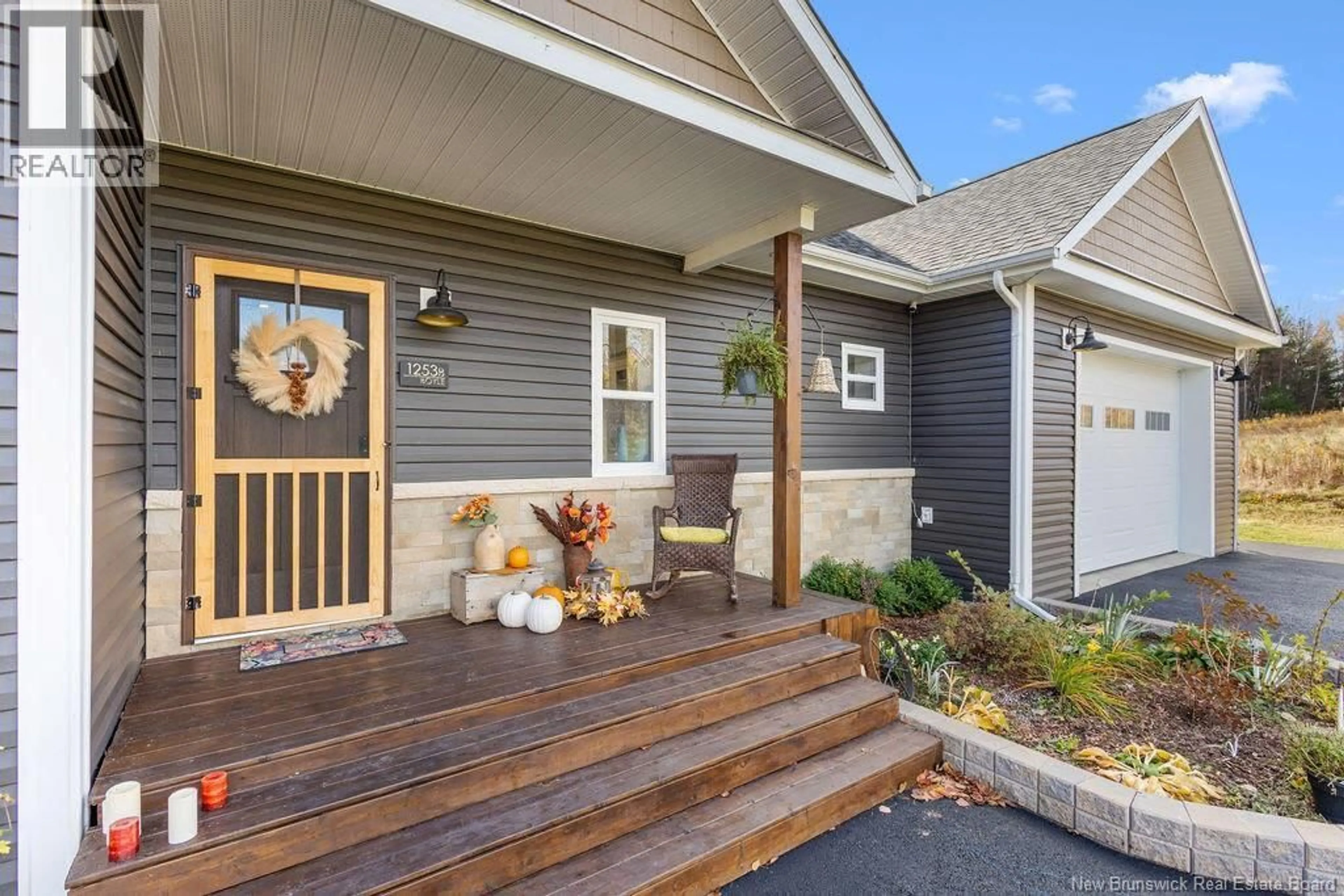 Home with vinyl exterior material, street for 1253B RTE 425, Whitney New Brunswick E1V4L3