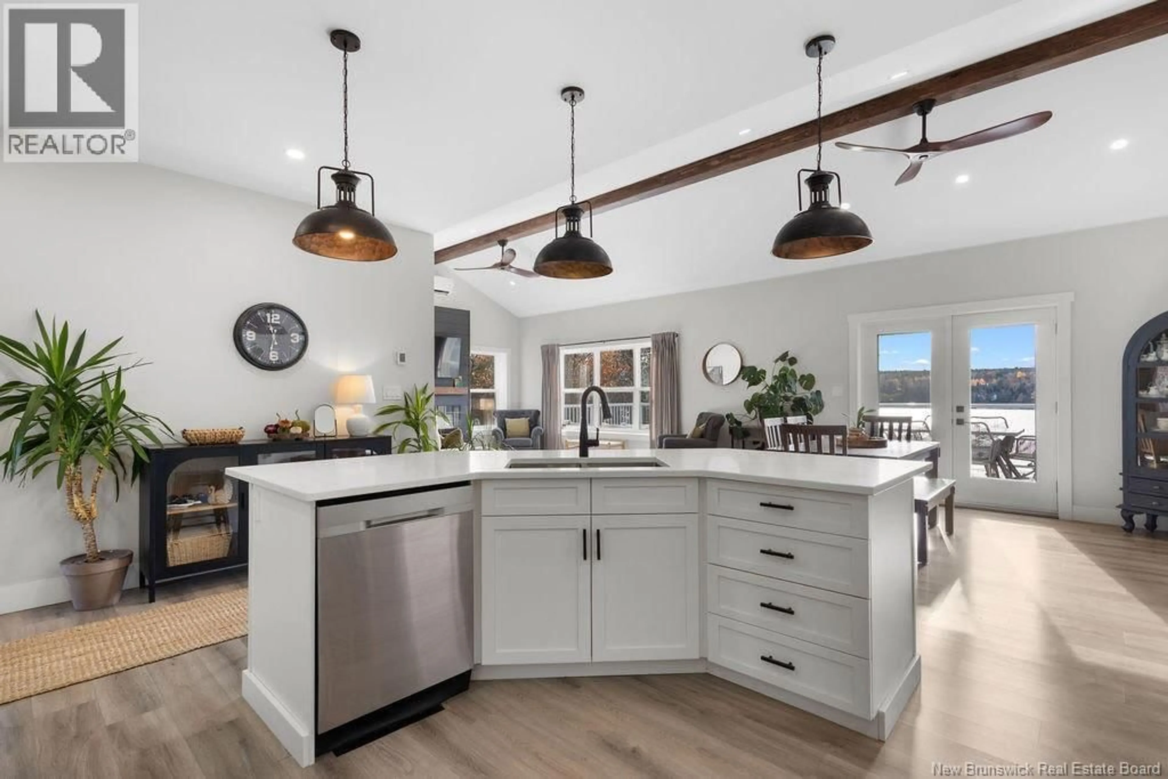 Open concept kitchen, unknown for 1253B RTE 425, Whitney New Brunswick E1V4L3