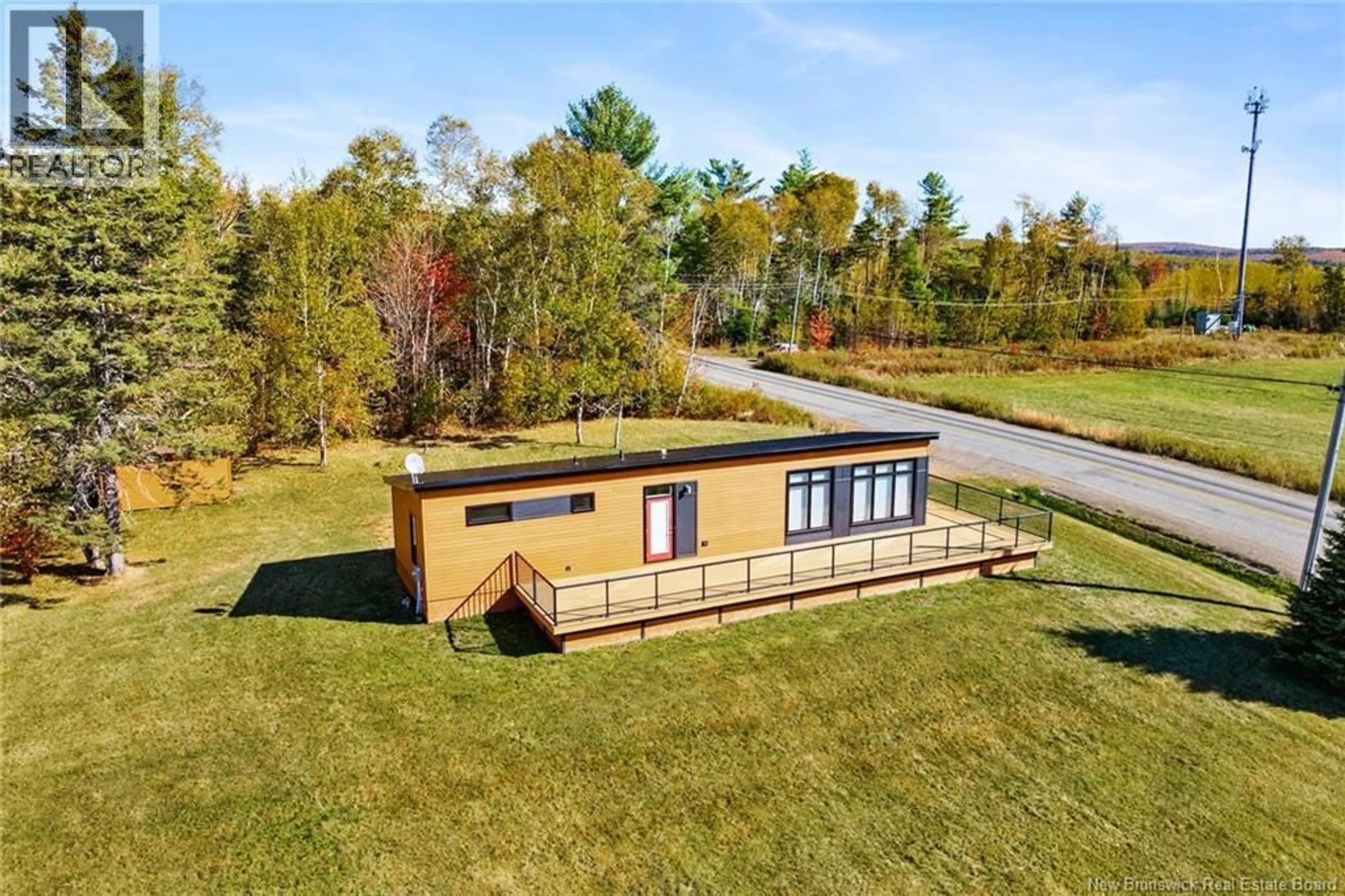 A pic from outside/outdoor area/front of a property/back of a property/a pic from drone, water/lake/river/ocean view for 0 ROUTE 610, Upper Queensbury New Brunswick E6G1Y7