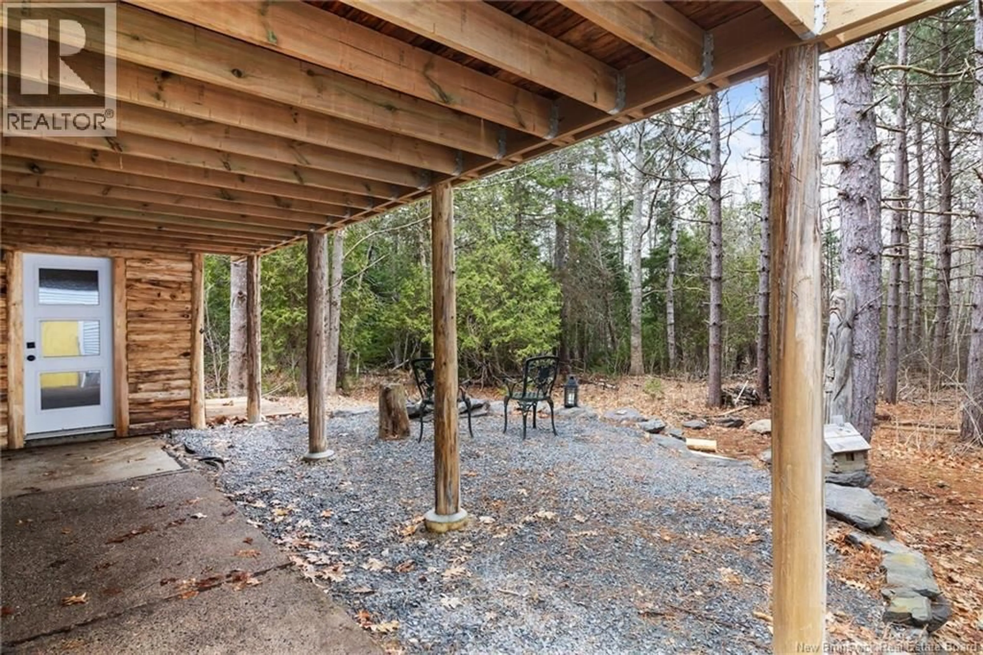 Patio, forest/trees view for 1723 LAKEVIEW ROAD, Cambridge-Narrows New Brunswick E4C1M5