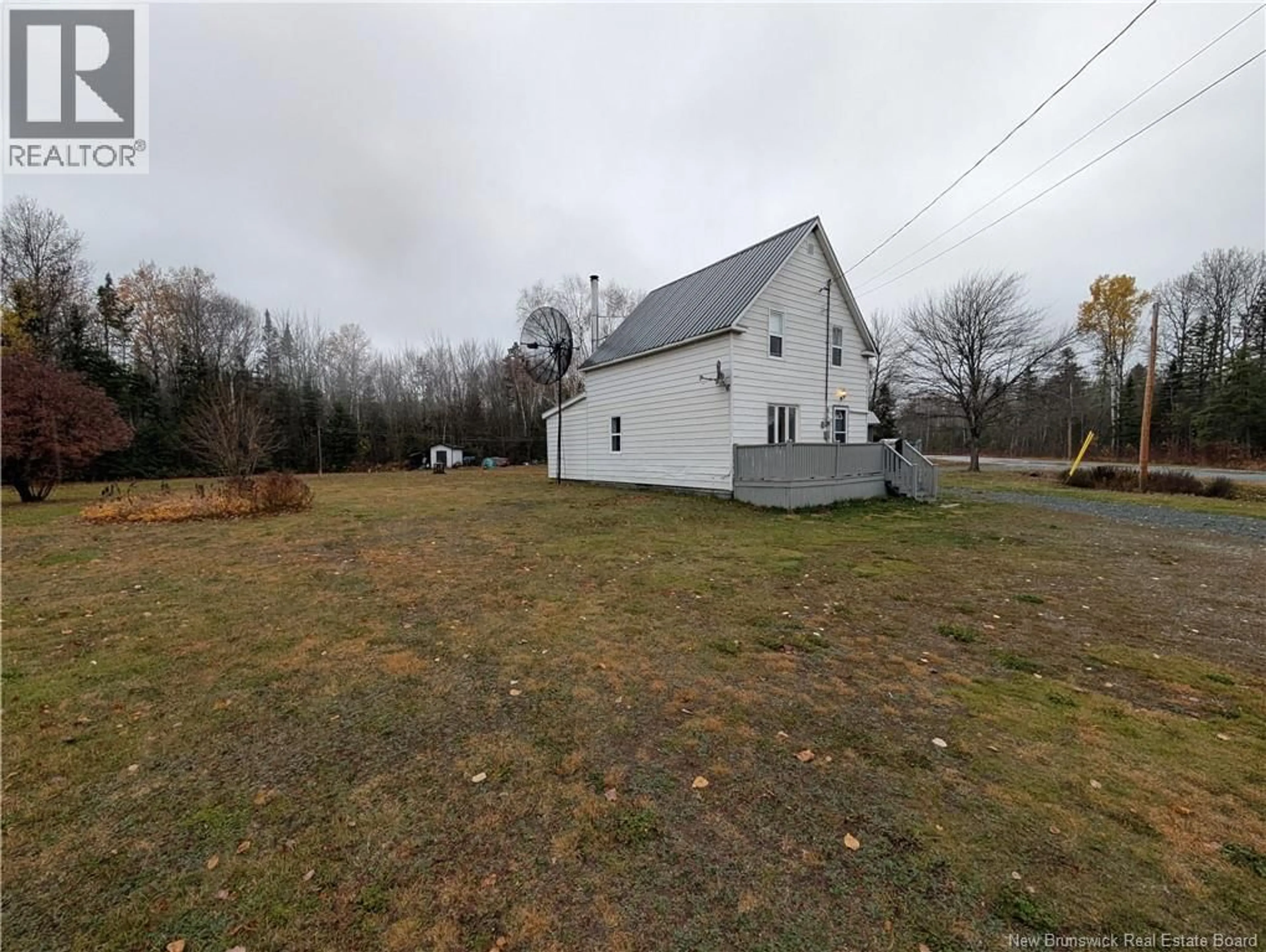 A pic from outside/outdoor area/front of a property/back of a property/a pic from drone, building for 1 RIO GRANDE ROAD, Rio Grande New Brunswick E2A6Y7