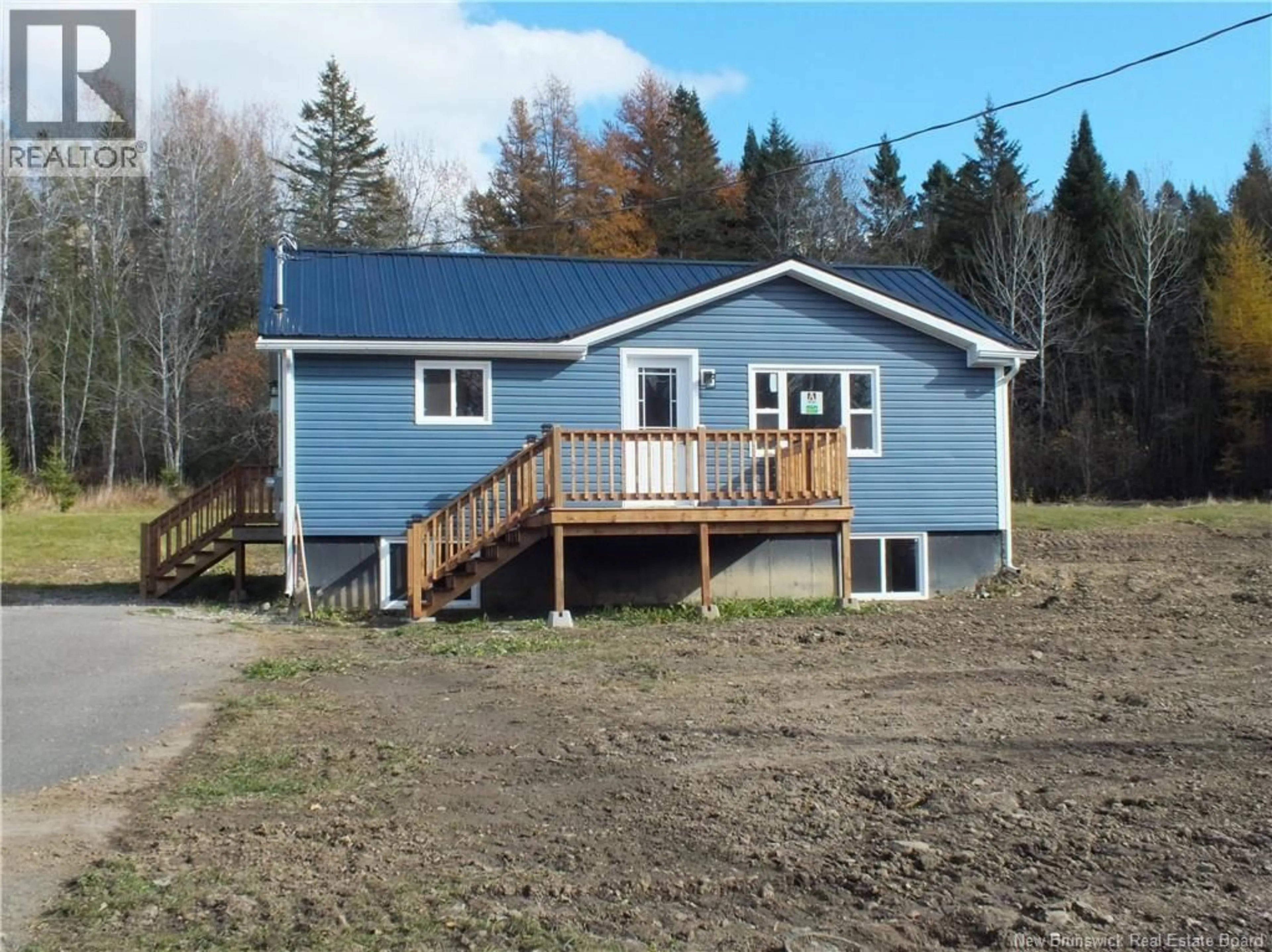 Home with vinyl exterior material, building for 195 OAKLAND ROAD, Oakland New Brunswick E7L2W7