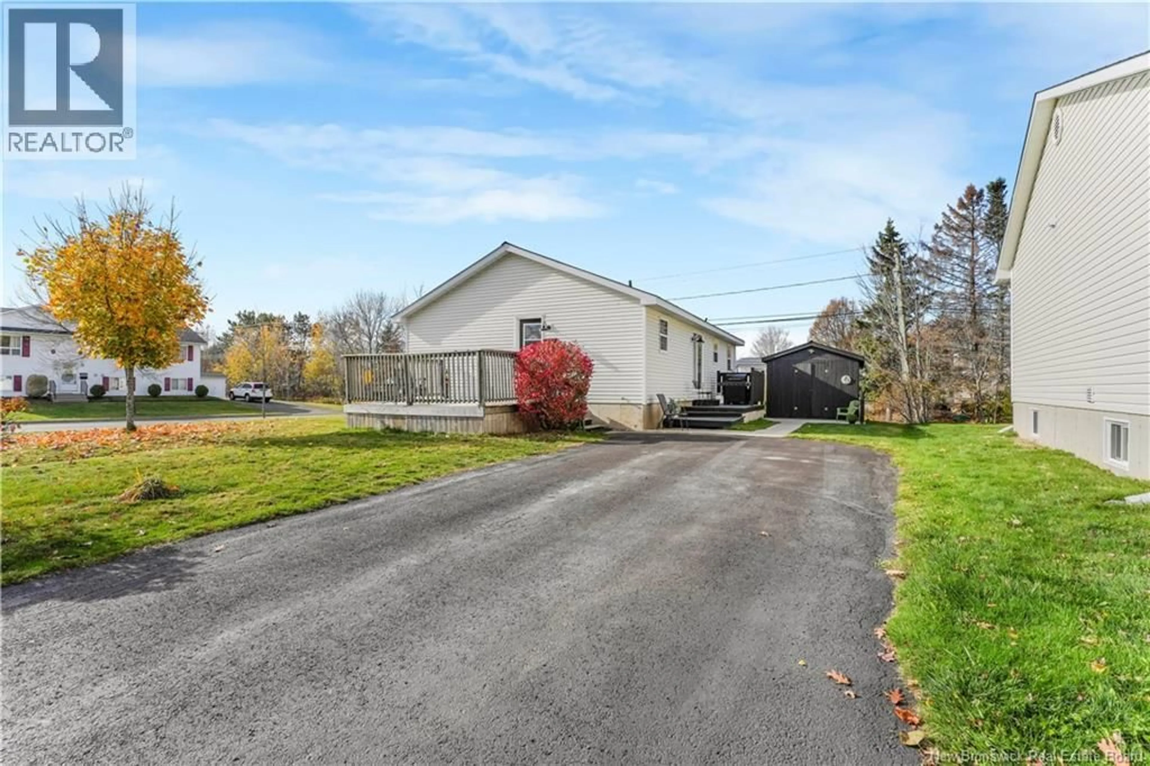 A pic from outside/outdoor area/front of a property/back of a property/a pic from drone, street for 235 MCNIGHT STREET, Fredericton New Brunswick E3A9R6