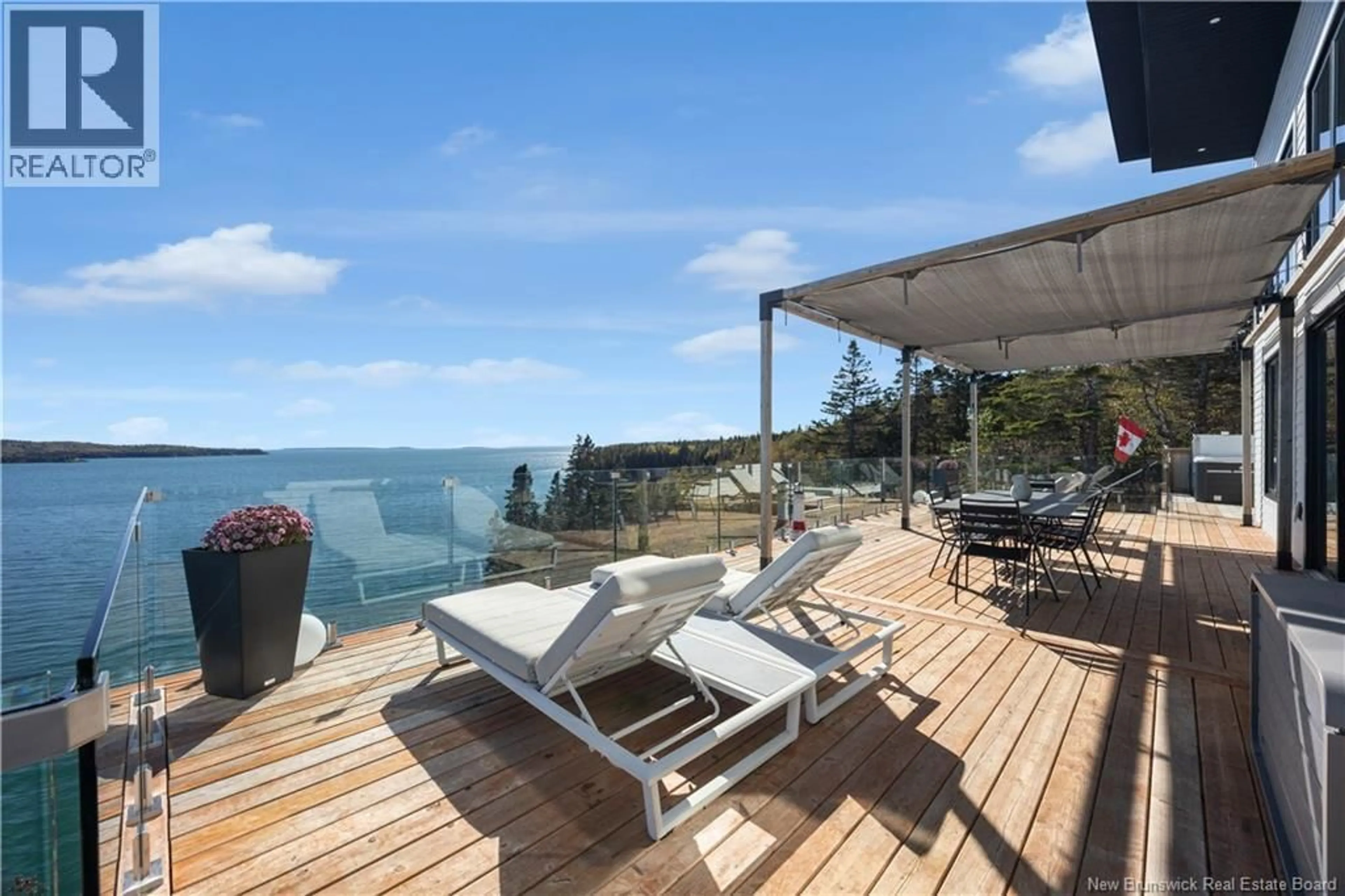 Patio, water/lake/river/ocean view for 19 - 30 WAITES LANE, Beaver Harbour New Brunswick E5H1K8
