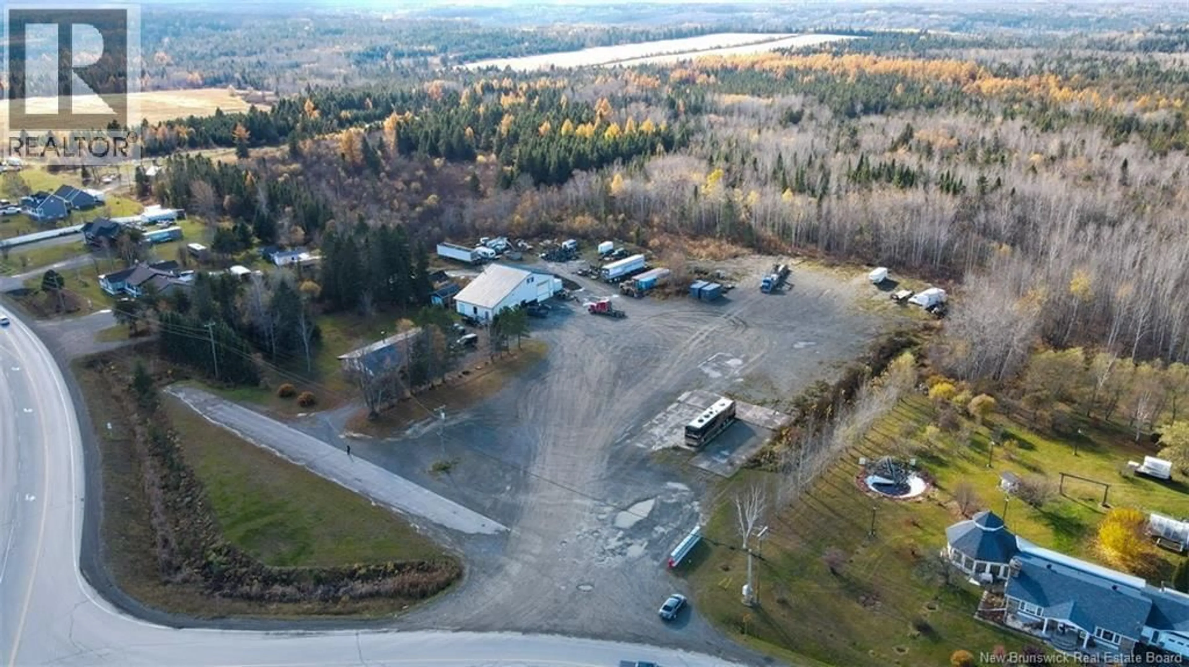 A pic from outside/outdoor area/front of a property/back of a property/a pic from drone, unknown for 7584 ROUTE 17 ROAD, Kedgwick New Brunswick E8B1W4