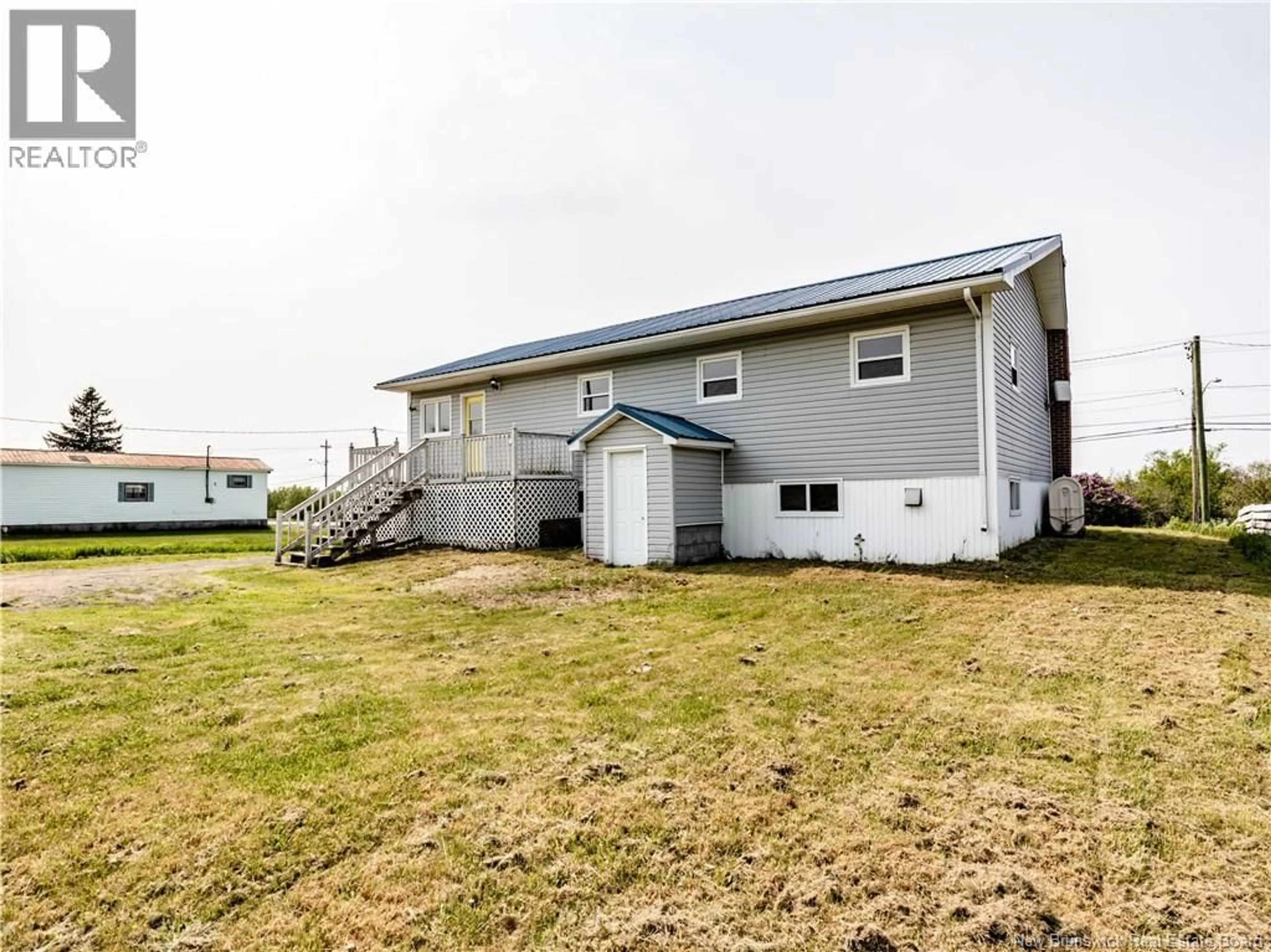 A pic from outside/outdoor area/front of a property/back of a property/a pic from drone, water/lake/river/ocean view for 5247 ROUTE 117, Baie-Sainte-Anne New Brunswick E9A1C3