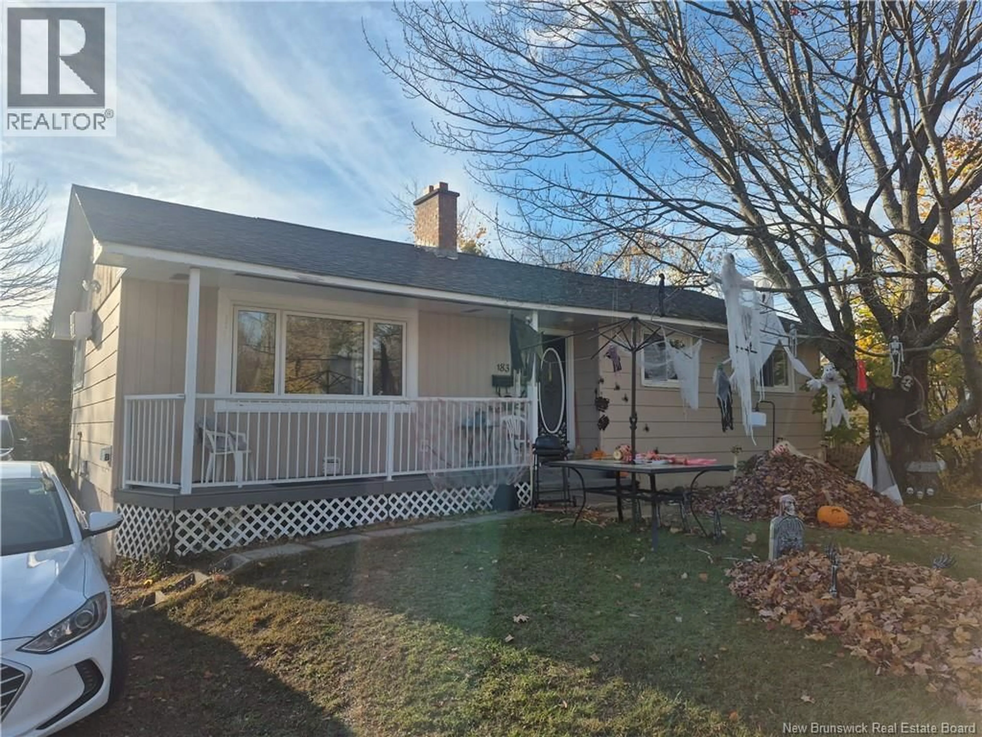 Home with vinyl exterior material, street for 183 BURPEE STREET, Nashwaaksis New Brunswick E3A1M8