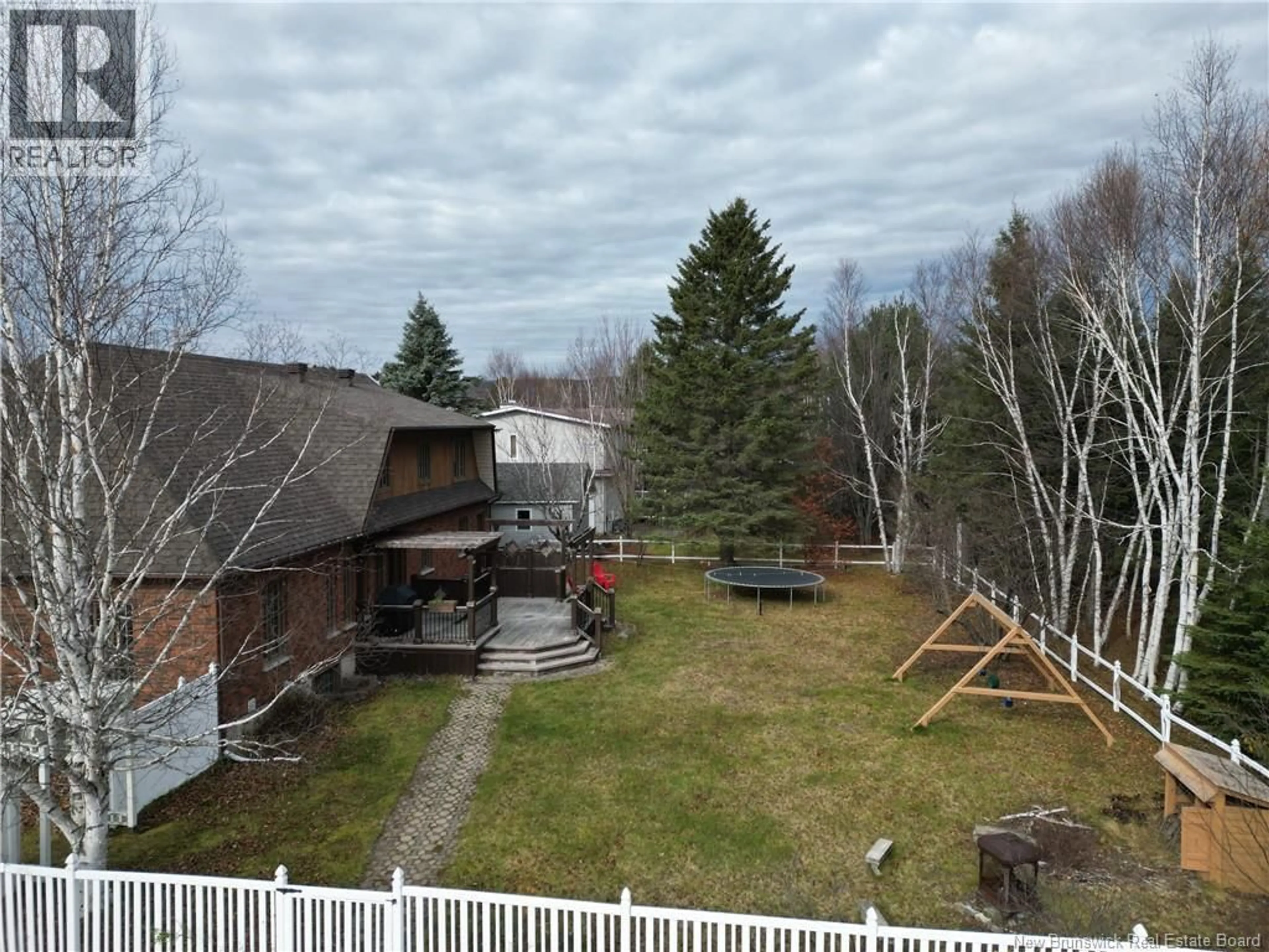 A pic from outside/outdoor area/front of a property/back of a property/a pic from drone, mountain view for 24 PAQUIN STREET, Saint-Jacques New Brunswick E7B1V4