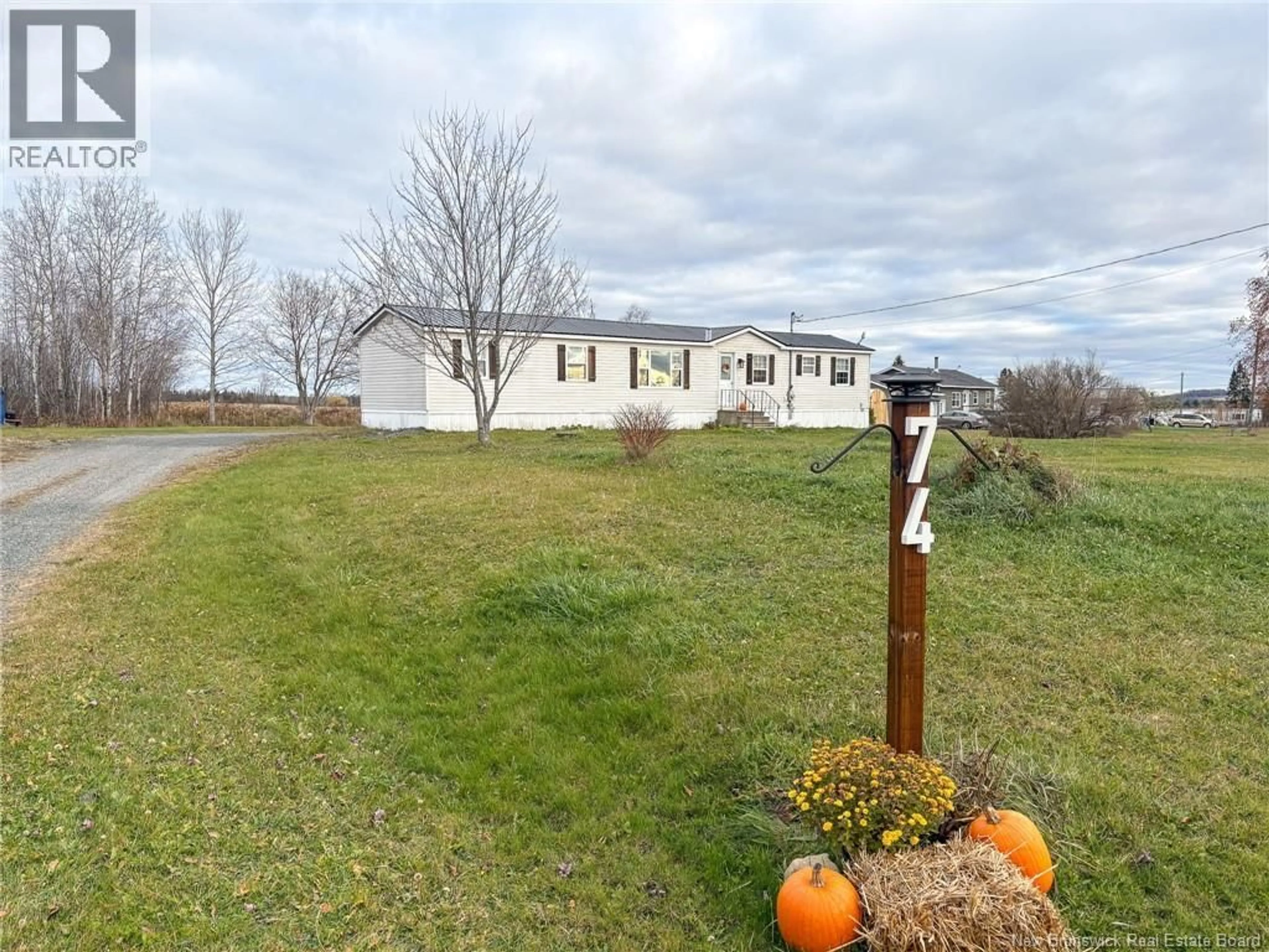 A pic from outside/outdoor area/front of a property/back of a property/a pic from drone, unknown for 74 WILMOT ROAD, Wilmot New Brunswick E7P2V5