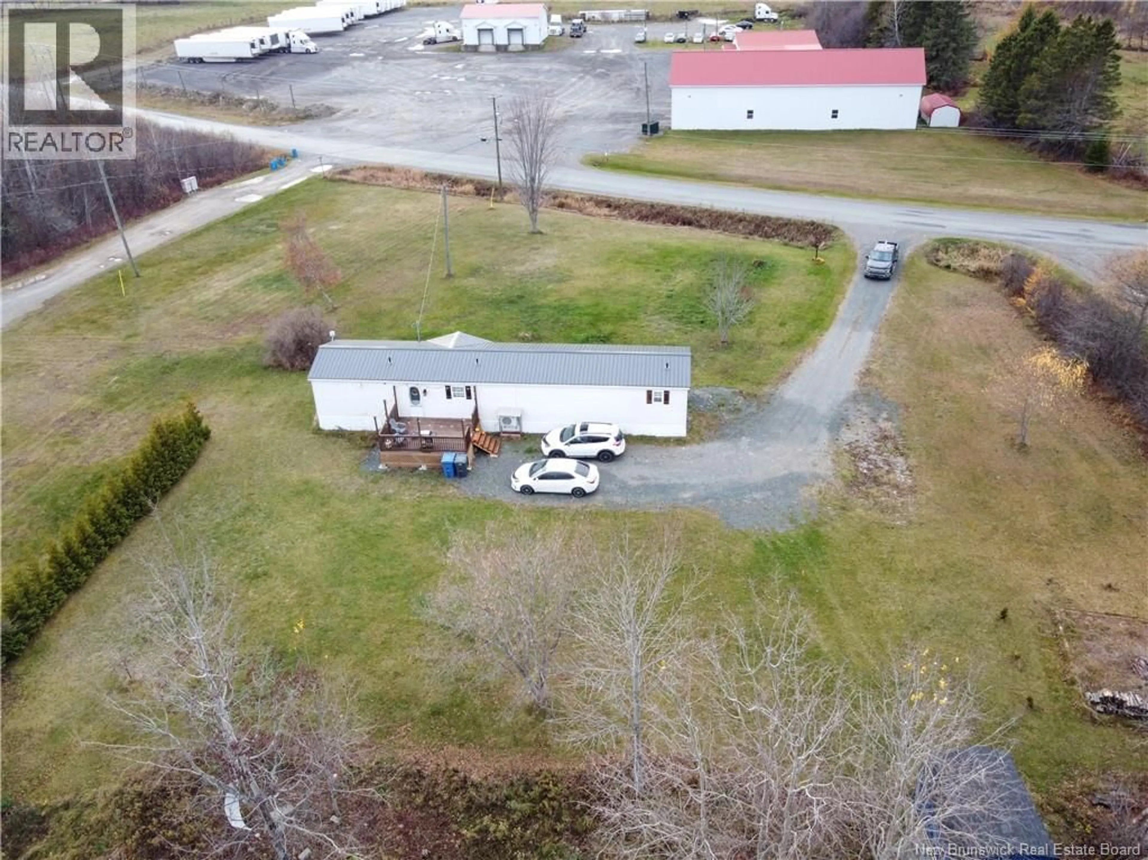 A pic from outside/outdoor area/front of a property/back of a property/a pic from drone, building for 74 WILMOT ROAD, Wilmot New Brunswick E7P2V5