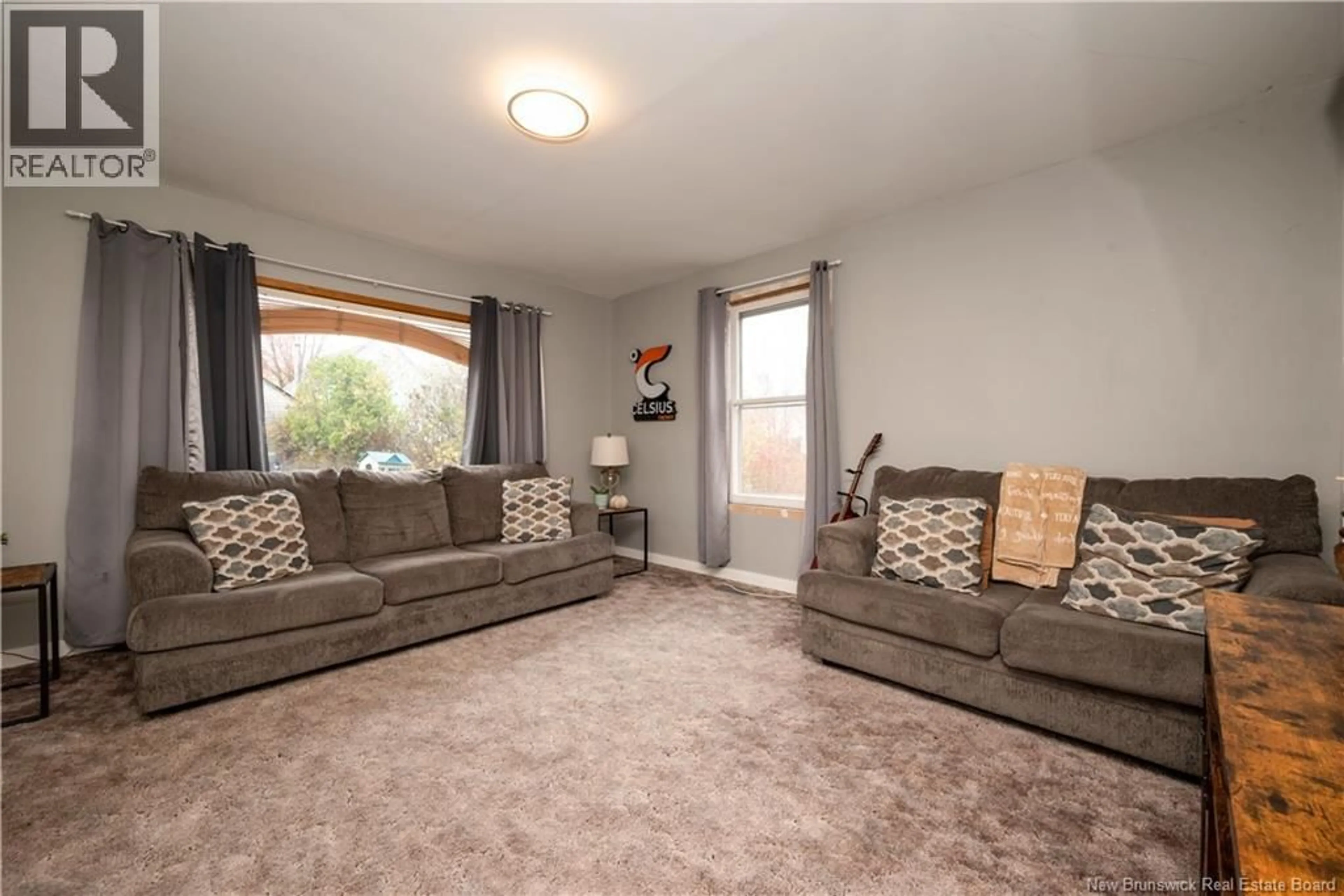 Living room with furniture, carpet floor for 5933 KING STREET, Riverside-Albert New Brunswick E4H4B7