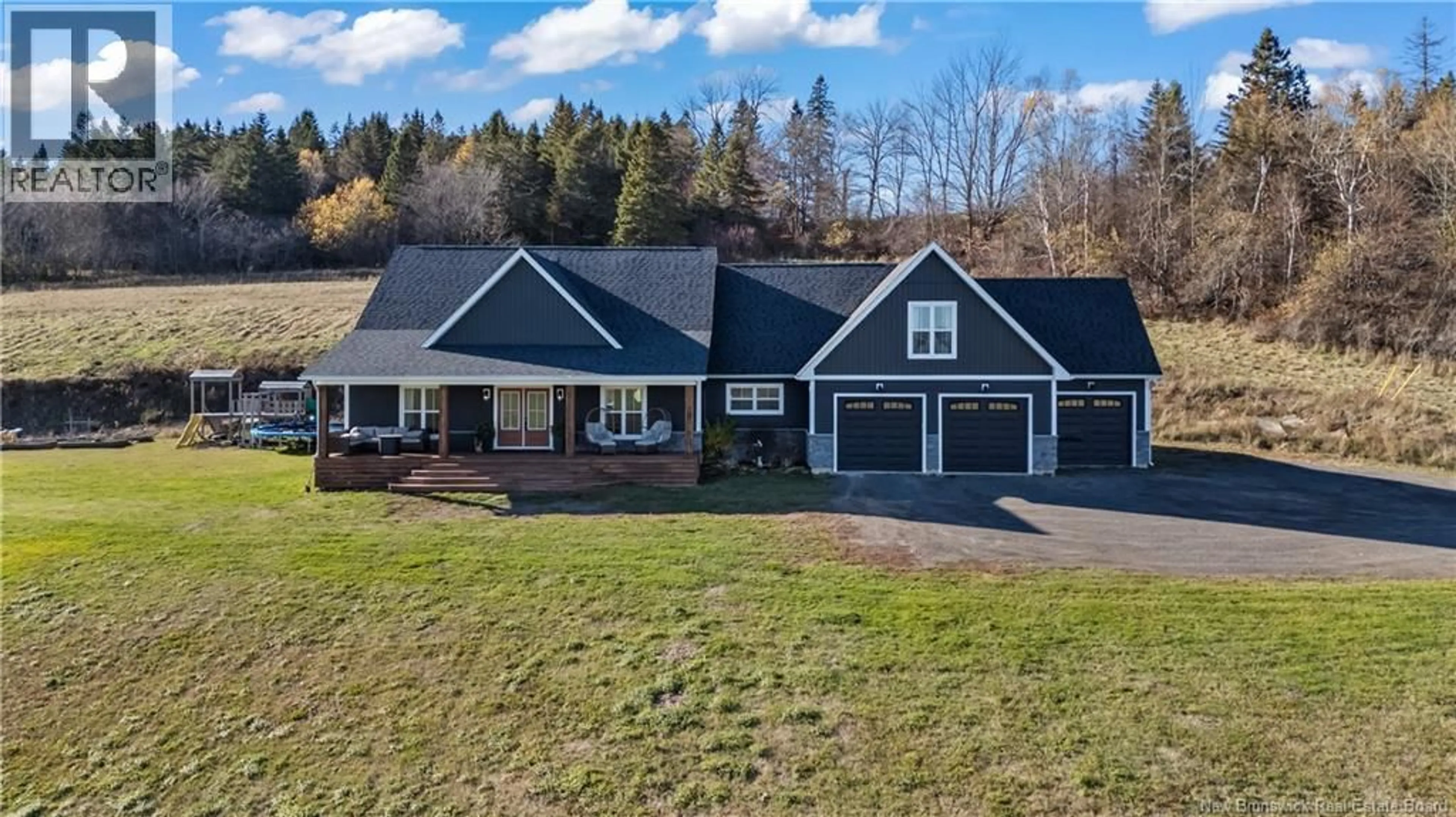 A pic from outside/outdoor area/front of a property/back of a property/a pic from drone, street for 536 WARDS CREEK ROAD, Wards Creek New Brunswick E4E4T5