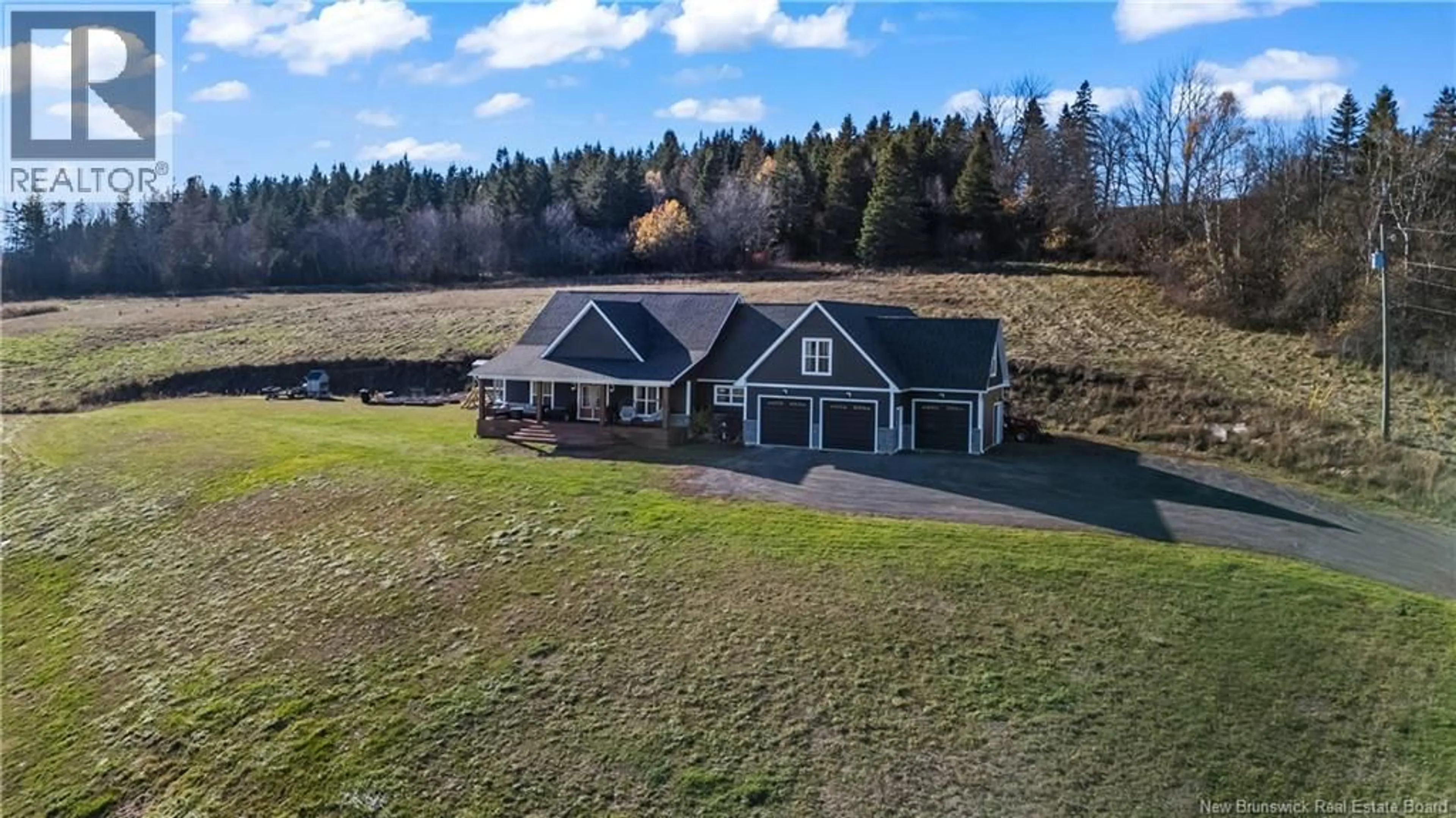 A pic from outside/outdoor area/front of a property/back of a property/a pic from drone, unknown for 536 WARDS CREEK ROAD, Wards Creek New Brunswick E4E4T5