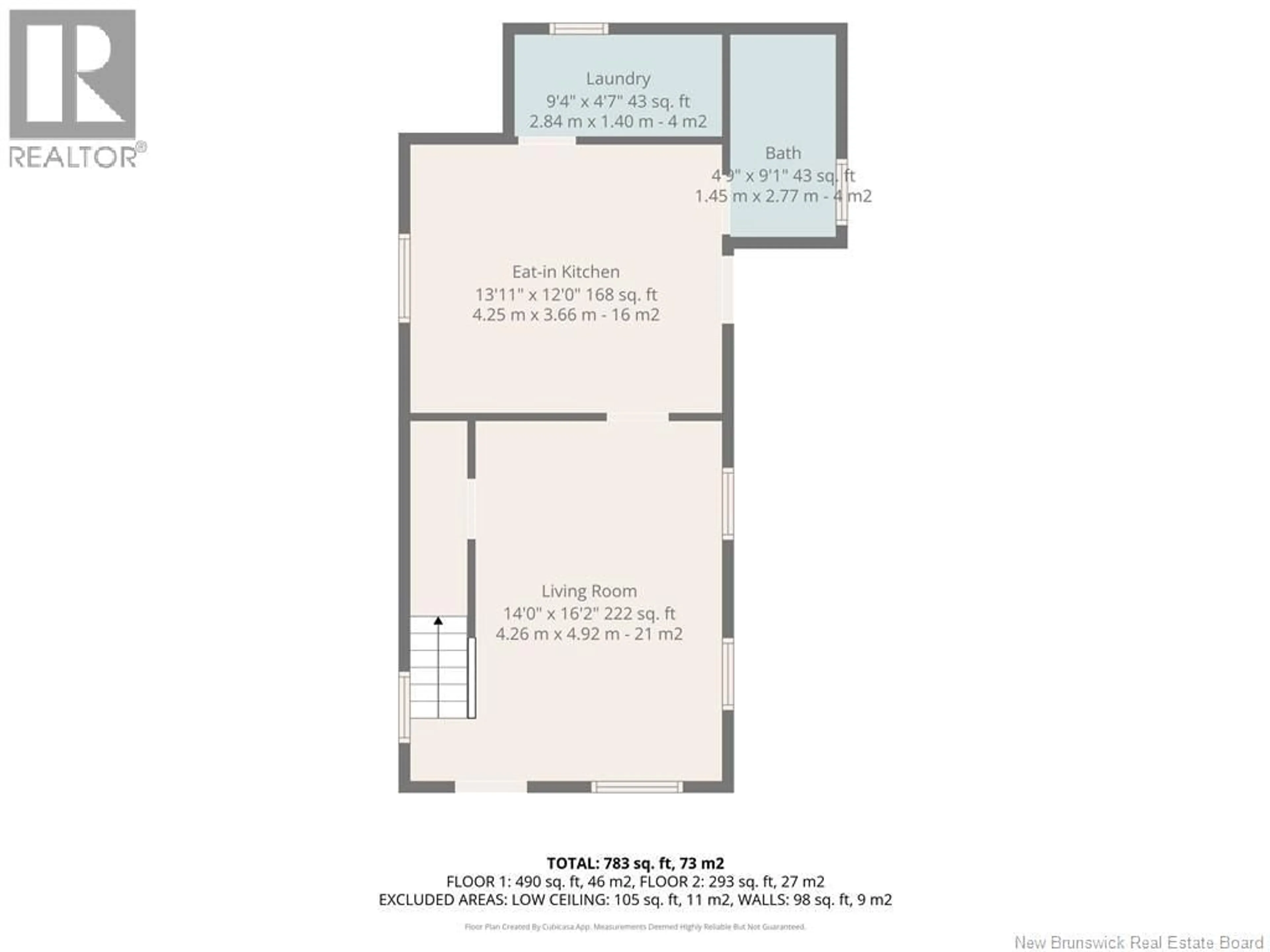 Floor plan for 1520 ST MARY AVENUE, Bathurst New Brunswick E2A2E3