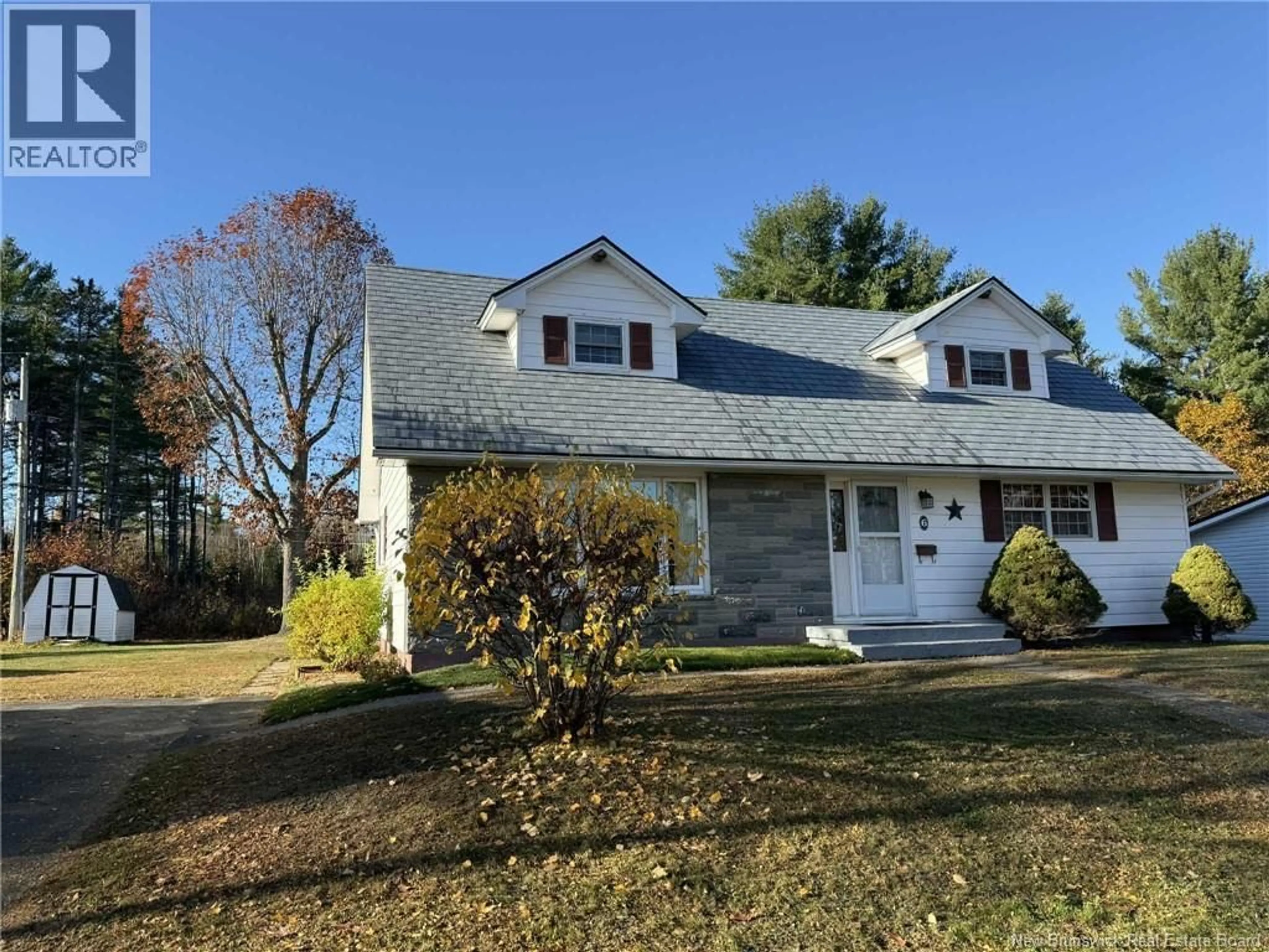 Home with vinyl exterior material, street for 6 NICOL STREET, Miramichi New Brunswick E1N2Z4