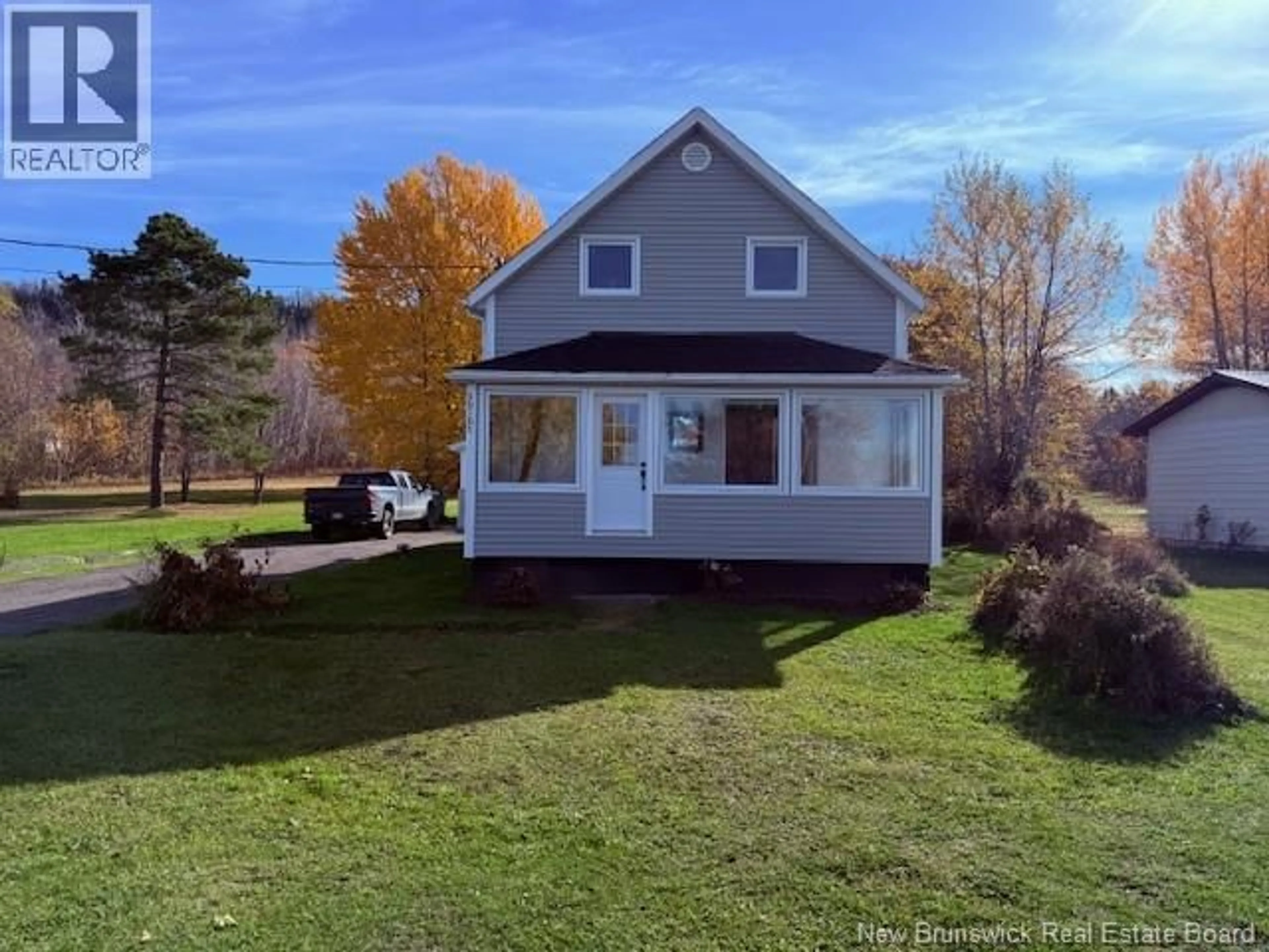 A pic from outside/outdoor area/front of a property/back of a property/a pic from drone, water/lake/river/ocean view for 30107 134 ROUTE, Dalhousie Junction New Brunswick E3N6A2