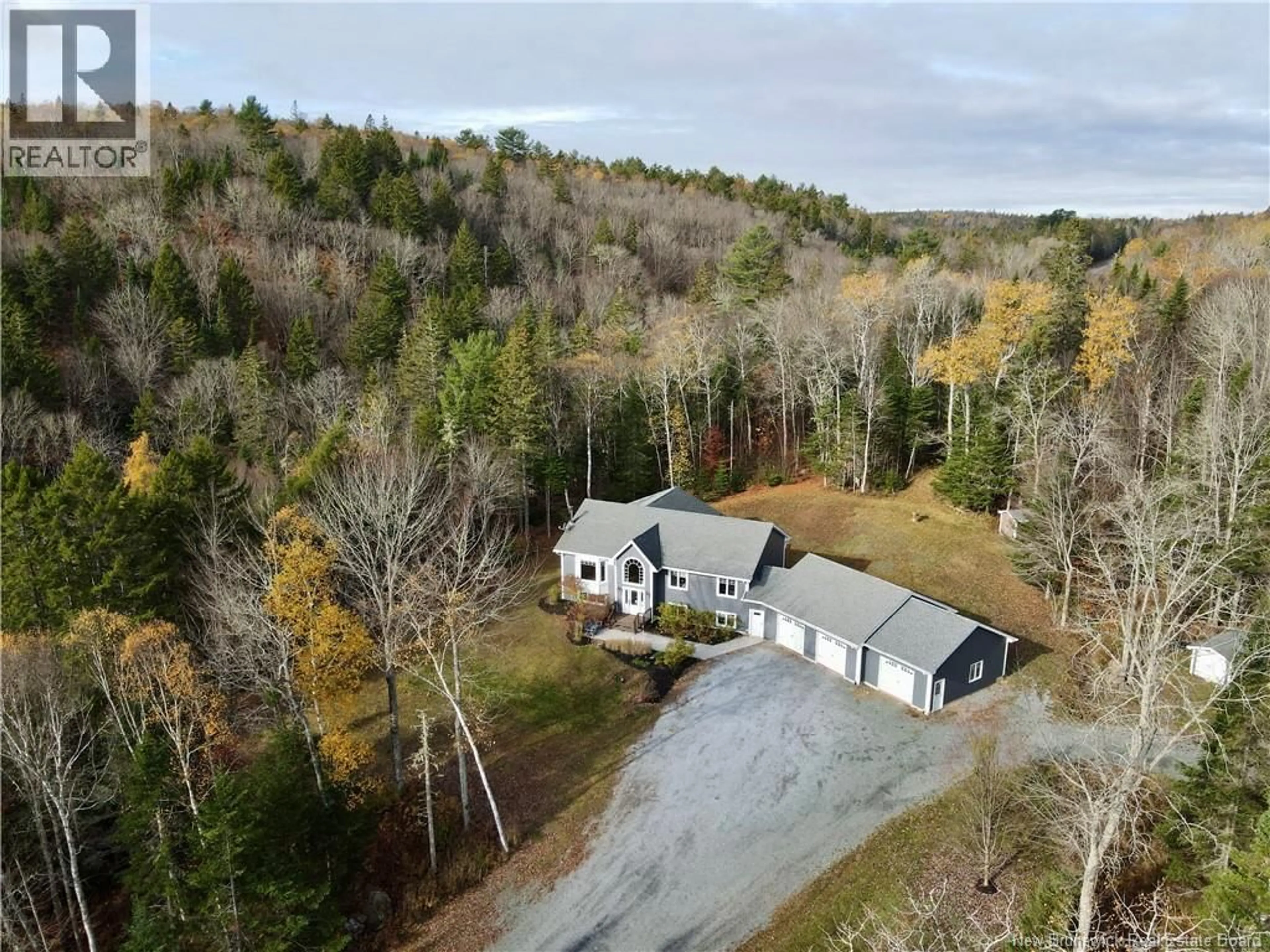 A pic from outside/outdoor area/front of a property/back of a property/a pic from drone, unknown for 366 ROUTE 845 ROAD, Kingston New Brunswick E5N1L6