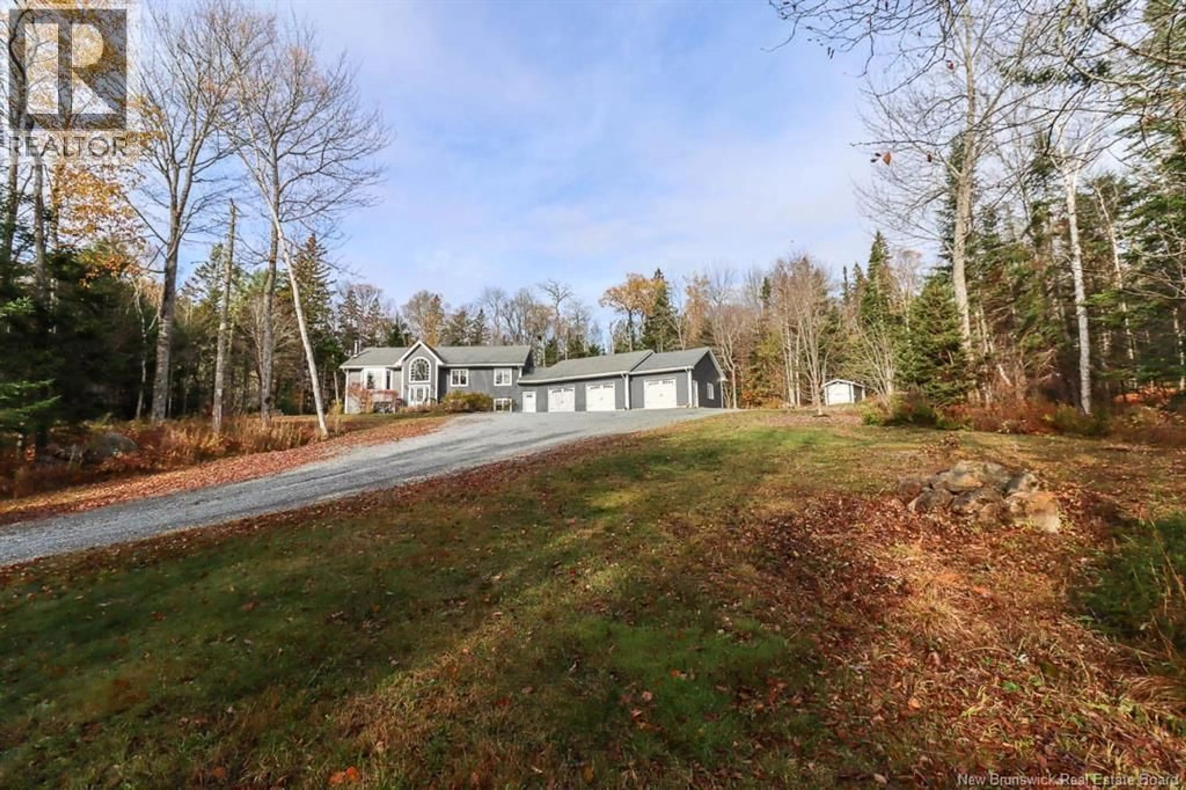 A pic from outside/outdoor area/front of a property/back of a property/a pic from drone, unknown for 366 ROUTE 845 ROAD, Kingston New Brunswick E5N1L6