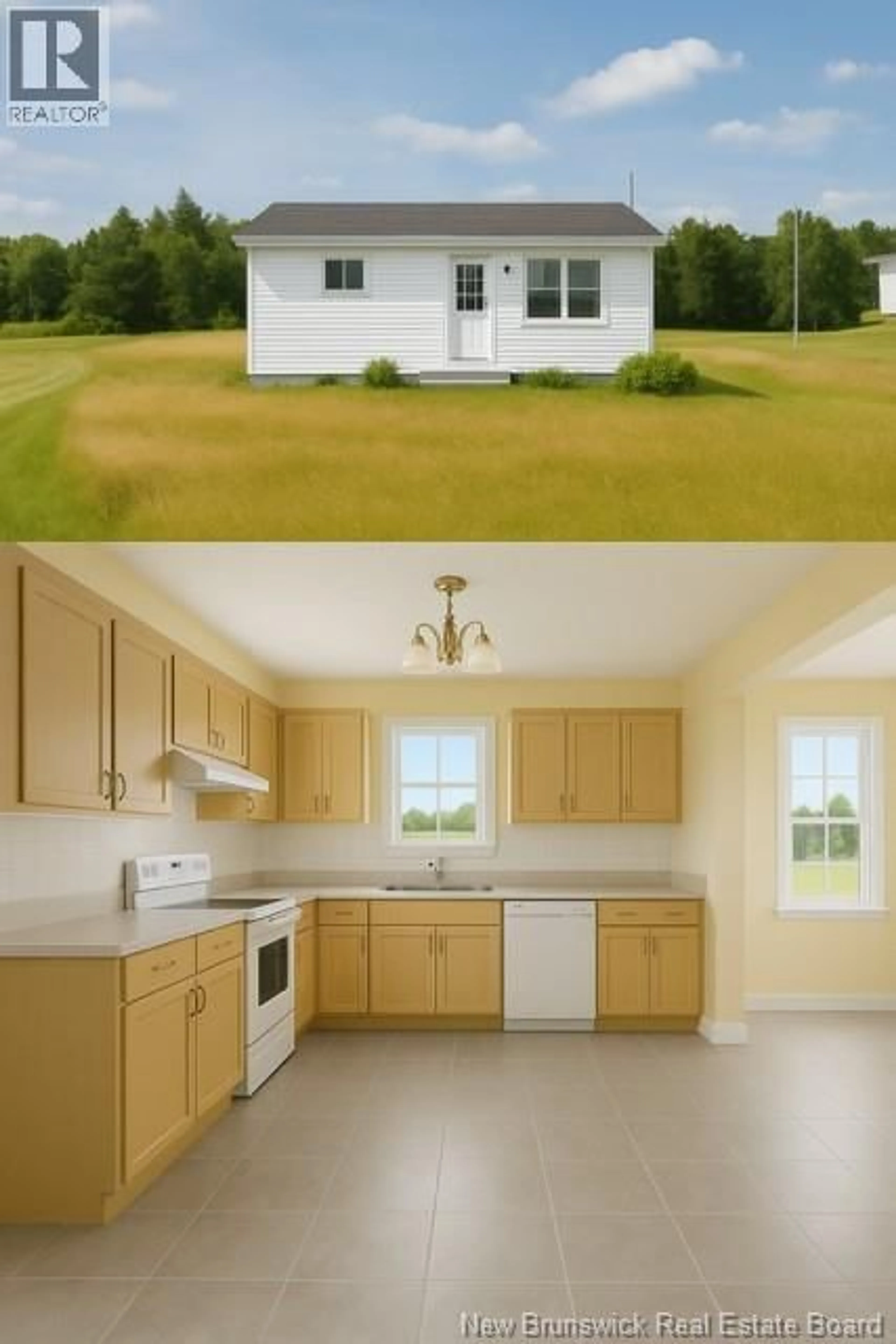 Open concept kitchen, unknown for 5323 117 ROUTE, Baie-Sainte-Anne New Brunswick E9A1E4