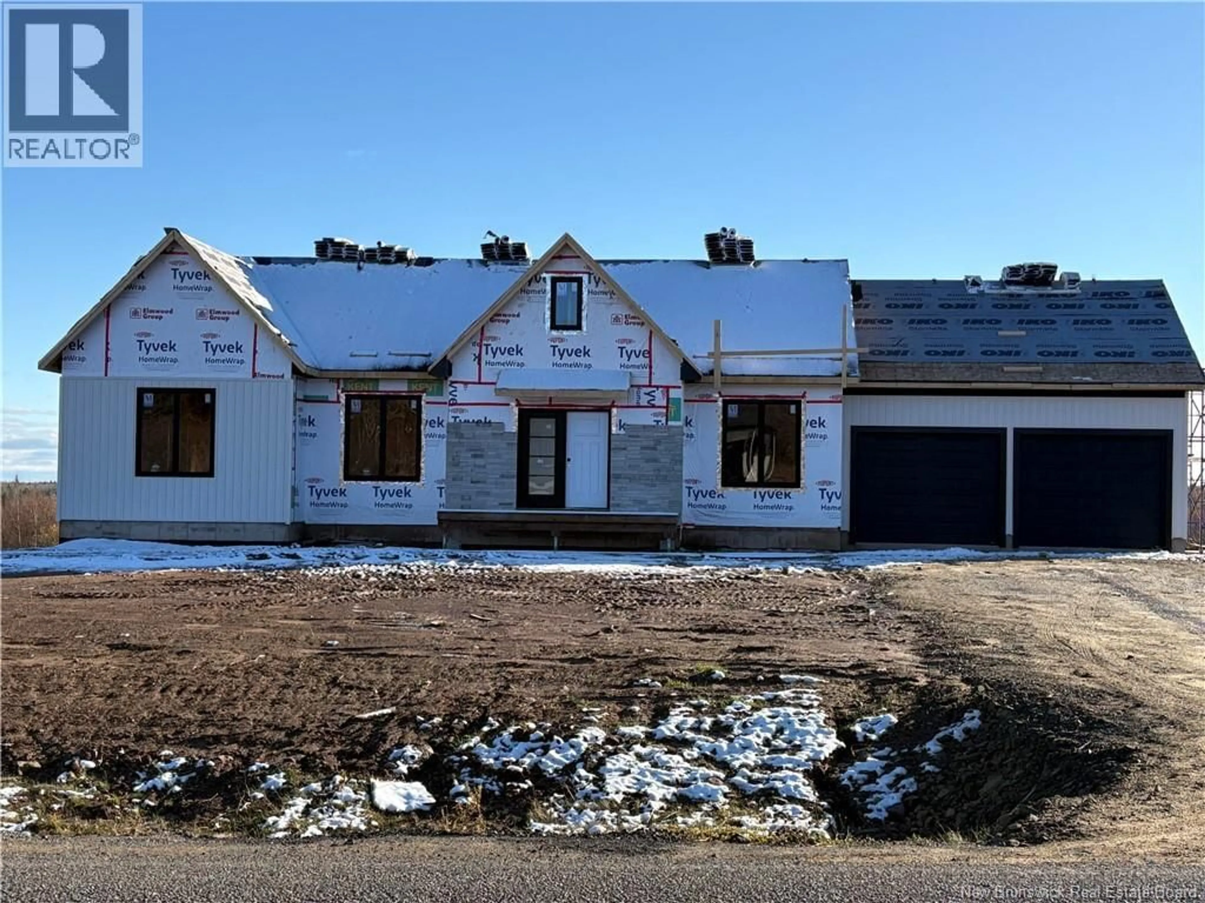 A pic from outside/outdoor area/front of a property/back of a property/a pic from drone, building for 32 JOVIALE DRIVE, Irishtown New Brunswick E1G0G7