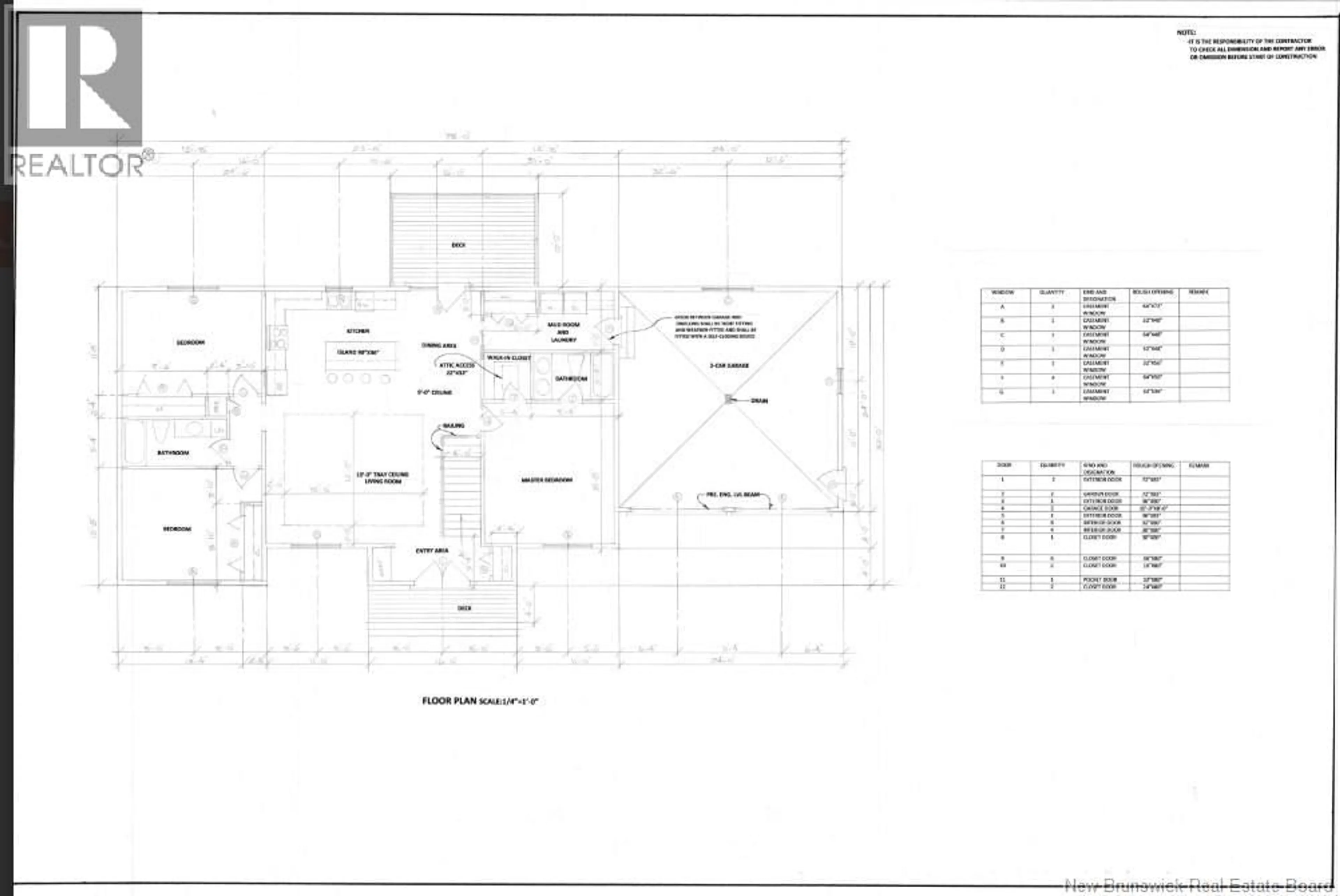 Floor plan for 32 JOVIALE DRIVE, Irishtown New Brunswick E1G0G7