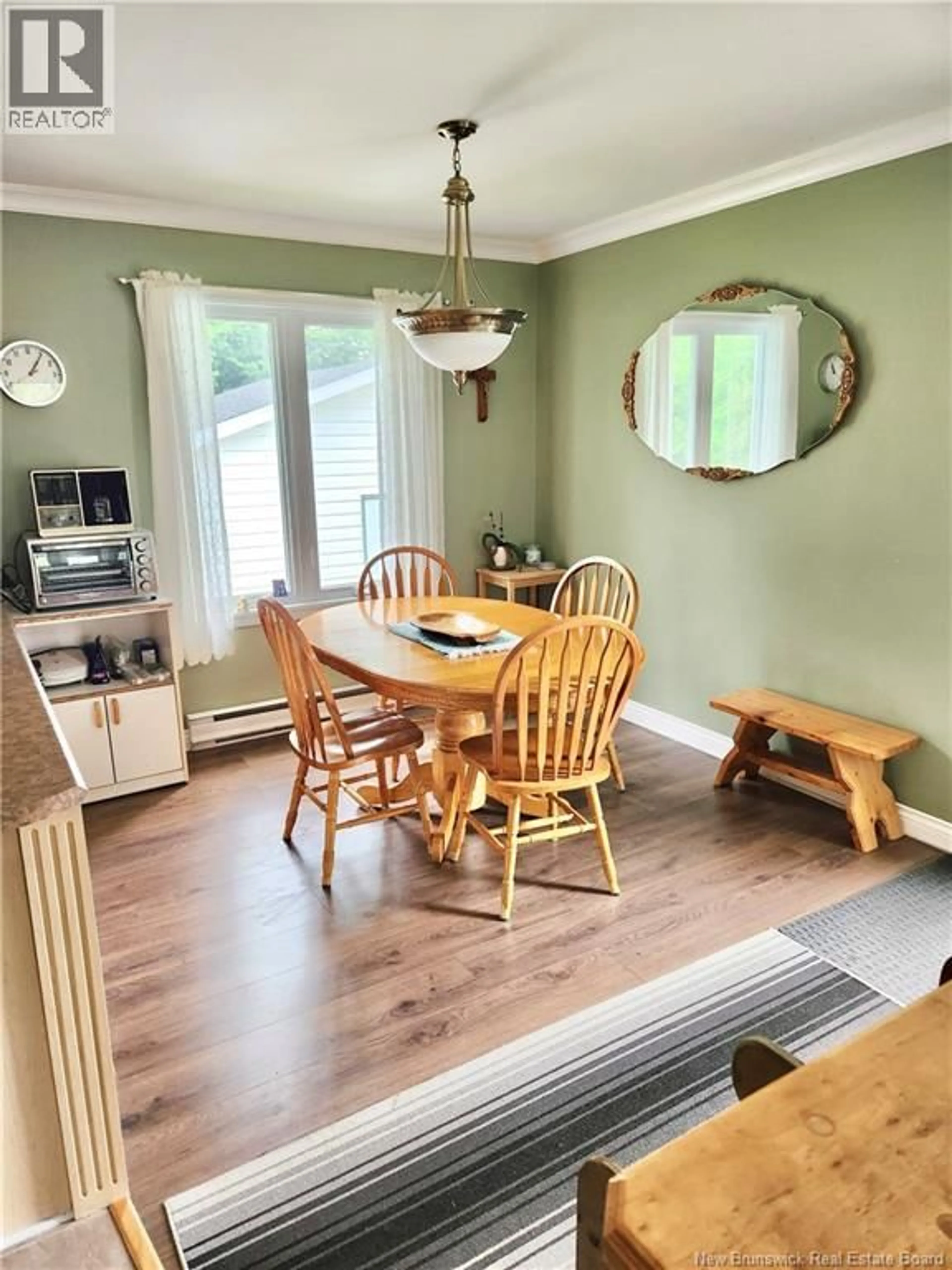 Dining room, wood/laminate floor for 931 FRANCOIS, Beresford New Brunswick E8K1L2