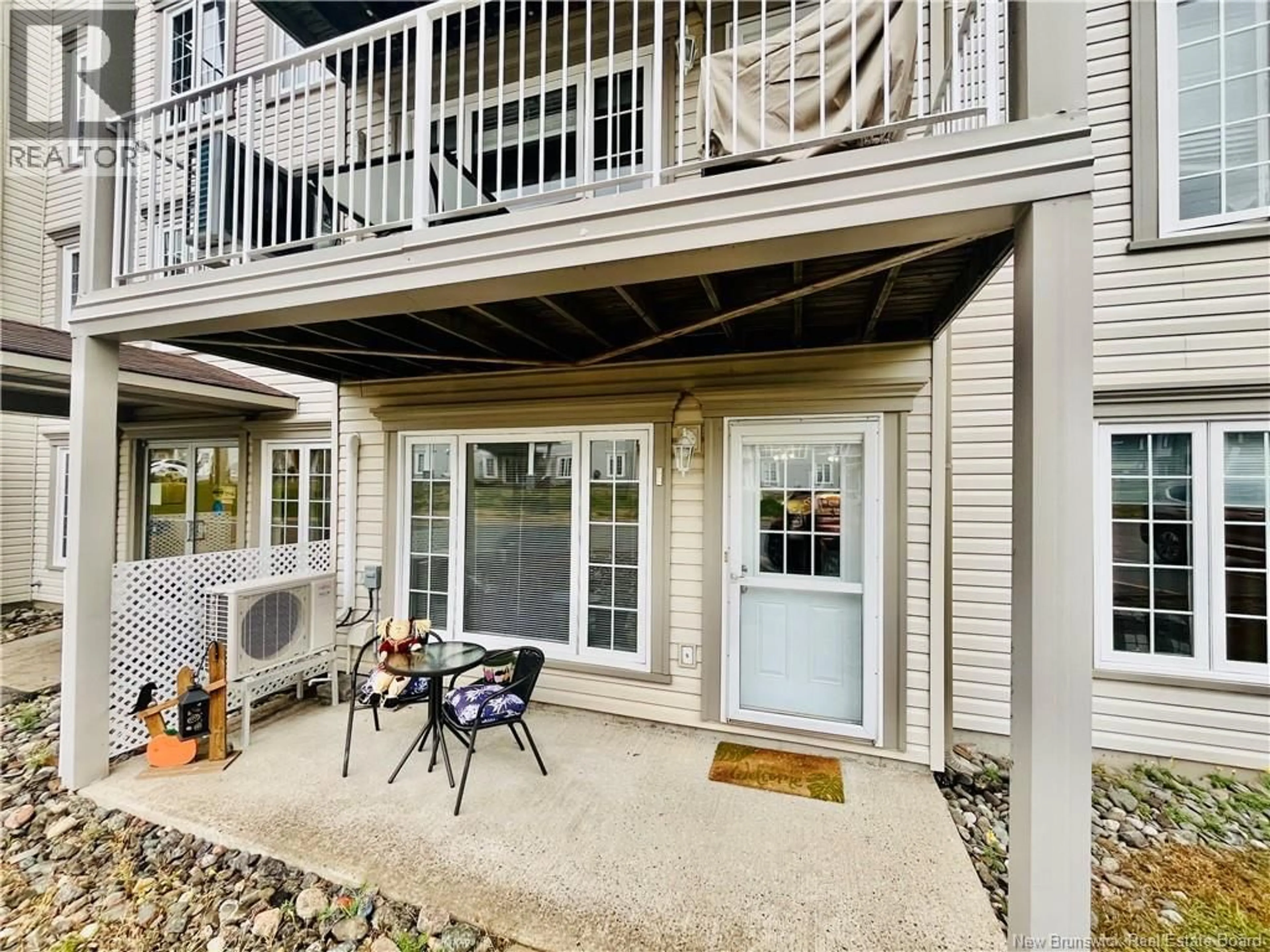 Patio, water/lake/river/ocean view for 5 - 35 LIAN STREET, Fredericton New Brunswick E3C0A2