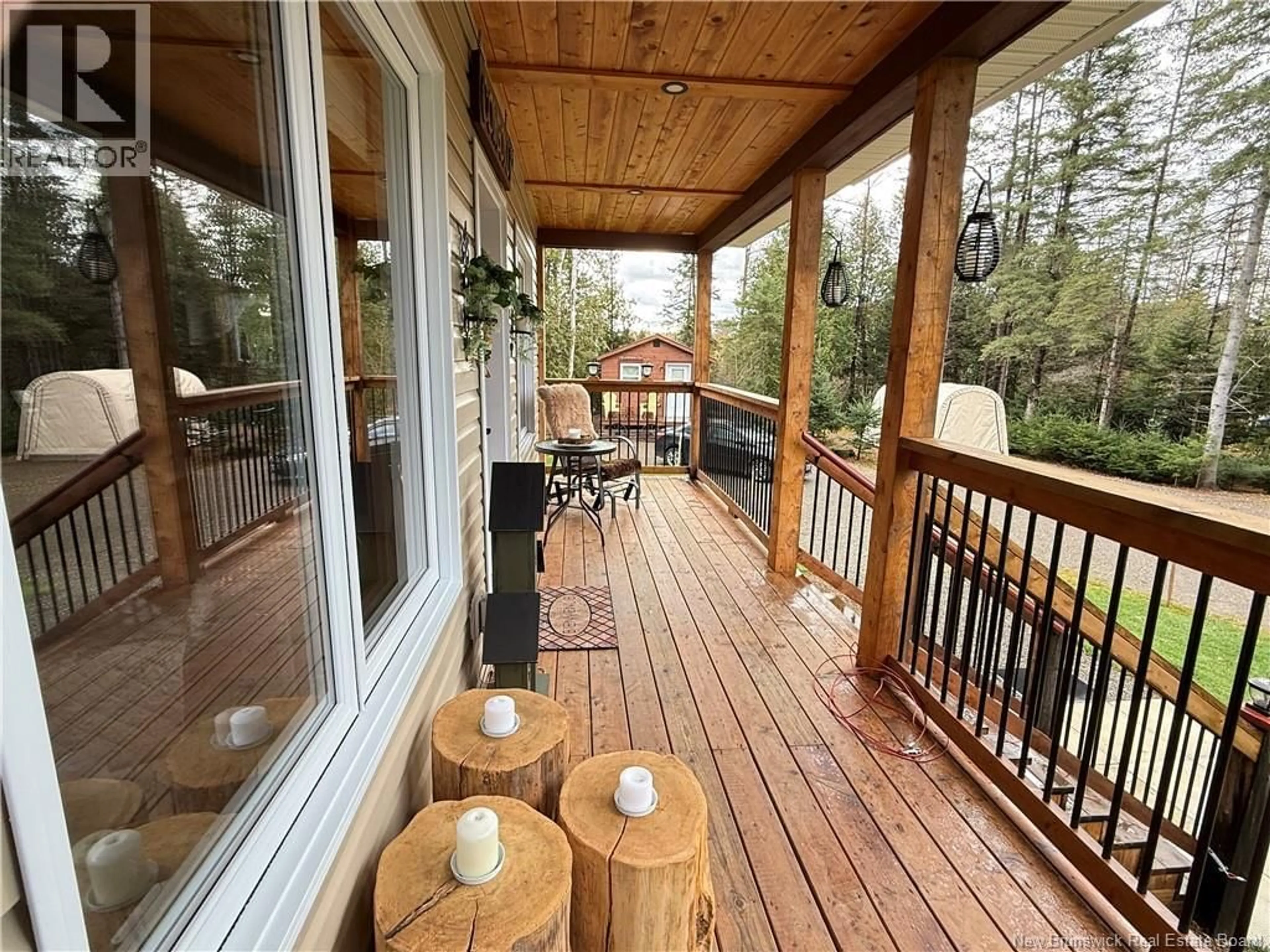 Patio, forest/trees view for 101 COOMBES ROAD, Grand-Sault/Grand Falls New Brunswick E7E2P8