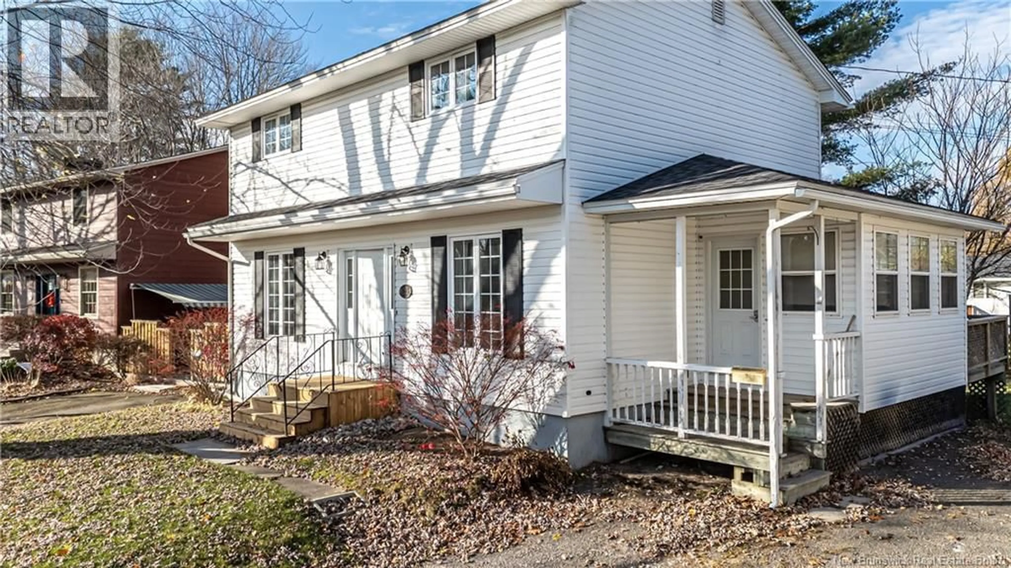 Home with vinyl exterior material, street for 123 HILDEBRAND CRESCENT, Fredericton New Brunswick E3A4W8