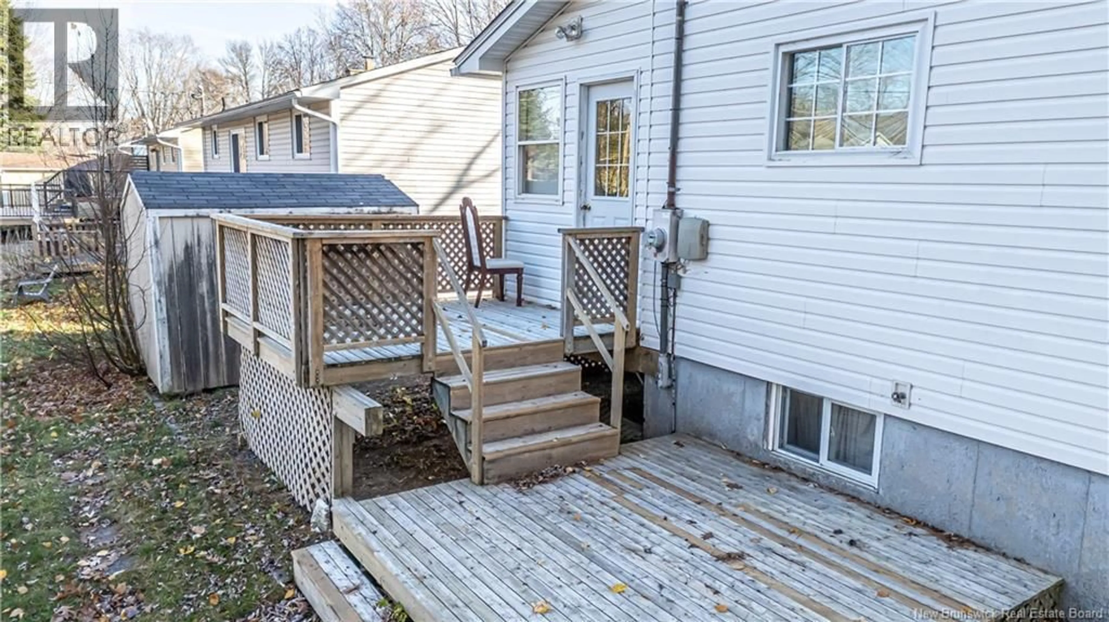 Patio, street for 123 HILDEBRAND CRESCENT, Fredericton New Brunswick E3A4W8