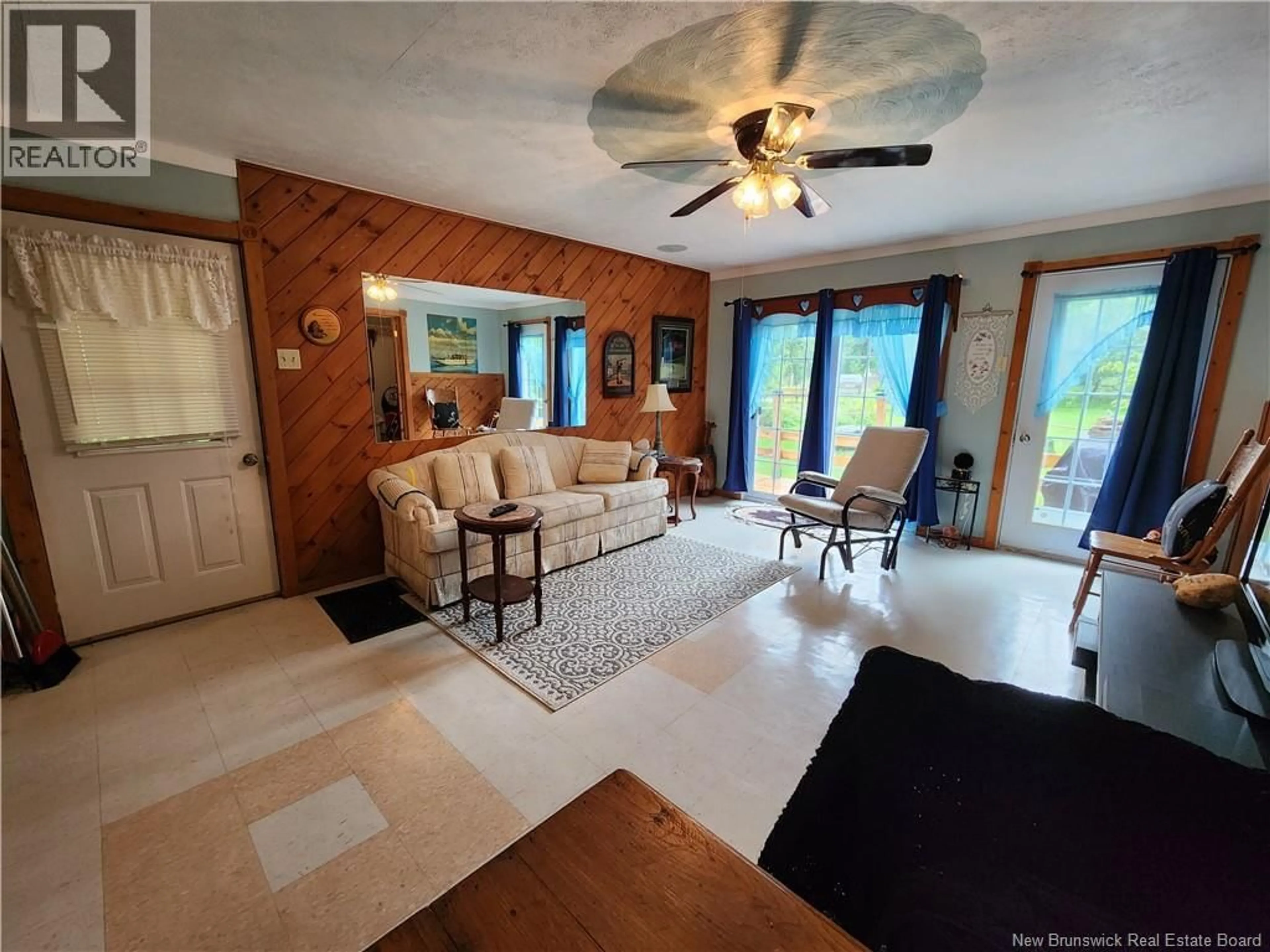 Living room with furniture, unknown for 51 OUELLETTE LANE, New Denmark New Brunswick E7G2M3