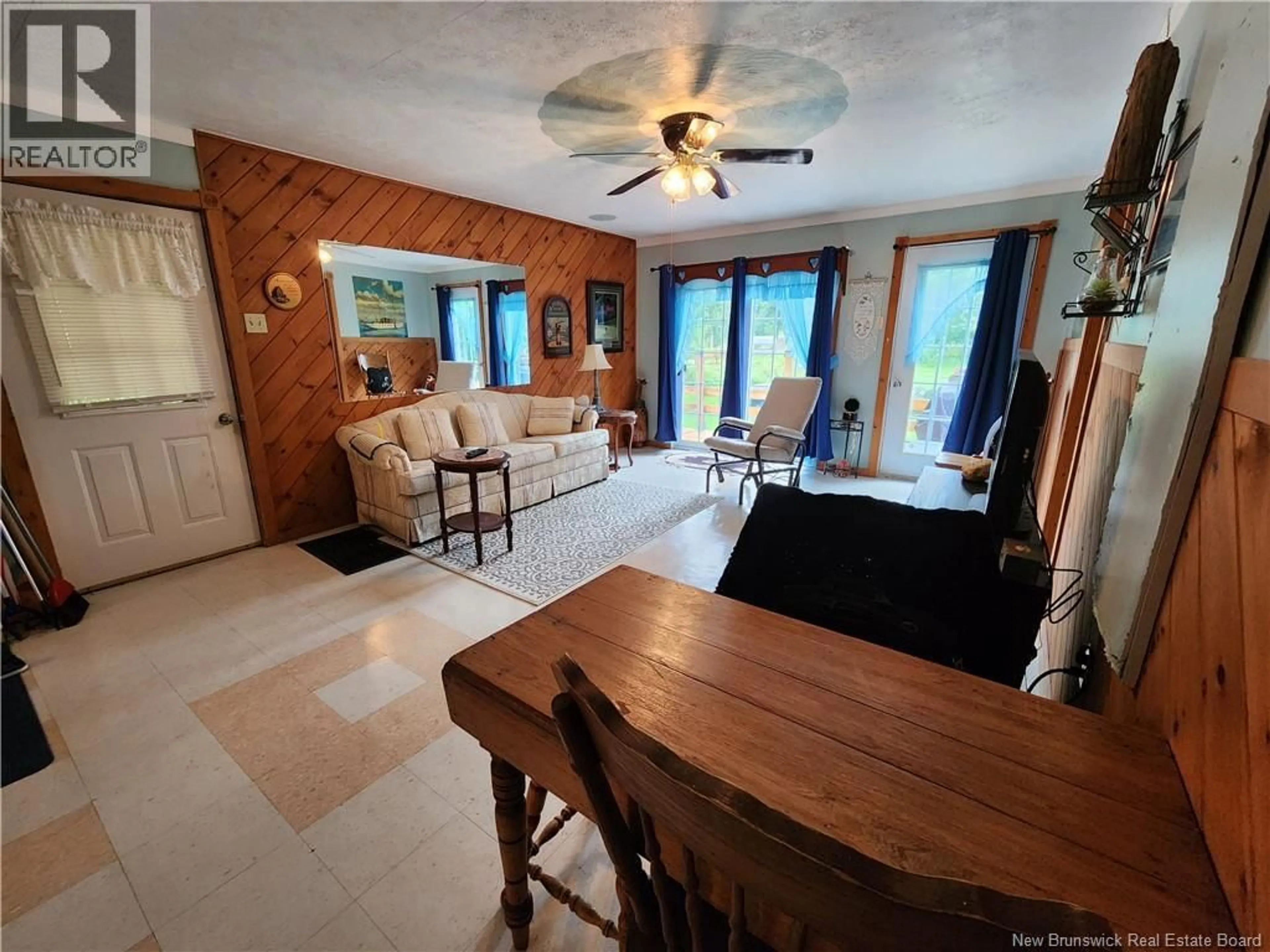 Living room with furniture, unknown for 51 OUELLETTE LANE, New Denmark New Brunswick E7G2M3