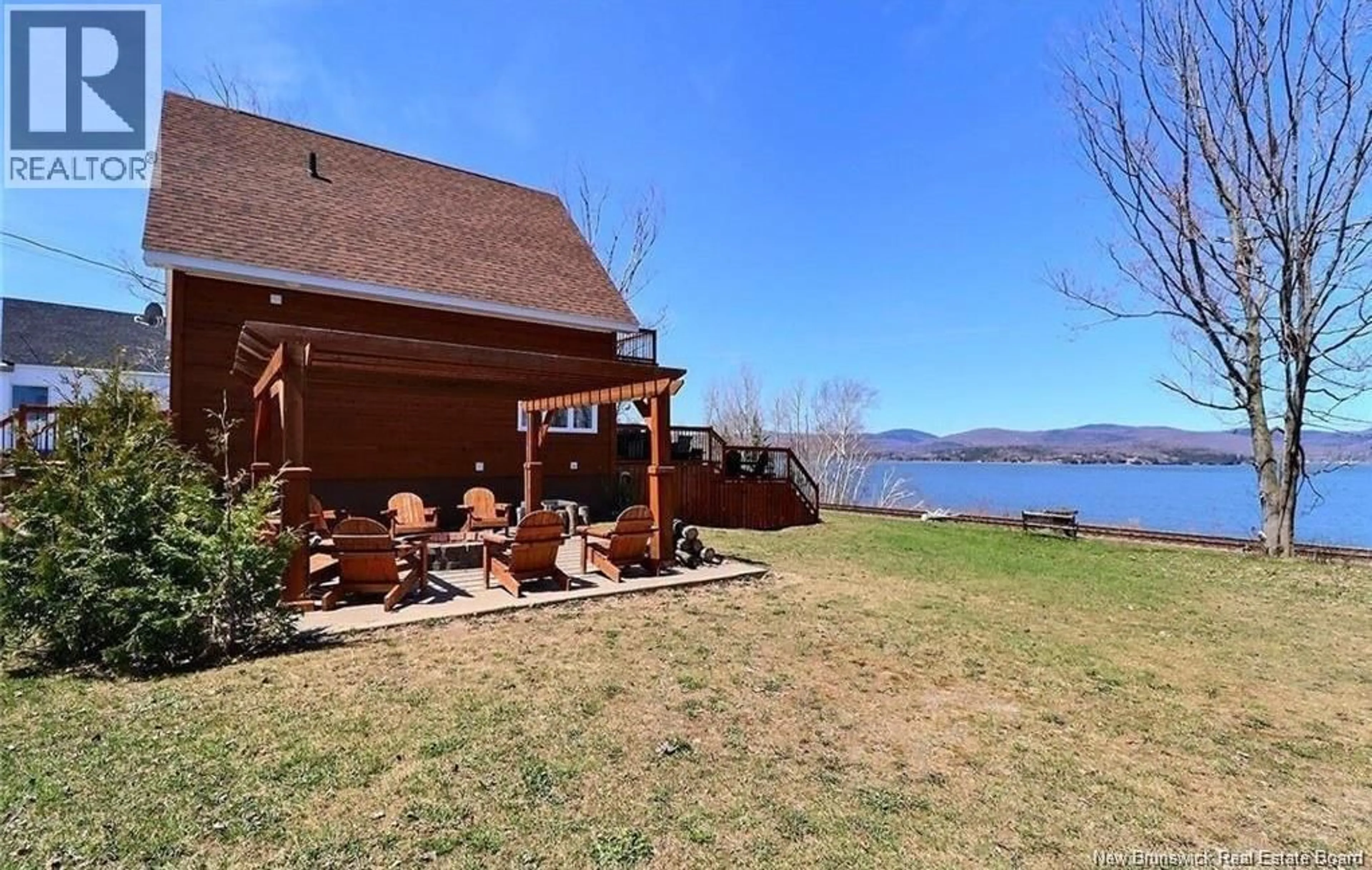 Patio, water/lake/river/ocean view for 29898 134 ROUTE, Dalhousie Junction New Brunswick E3N6A7