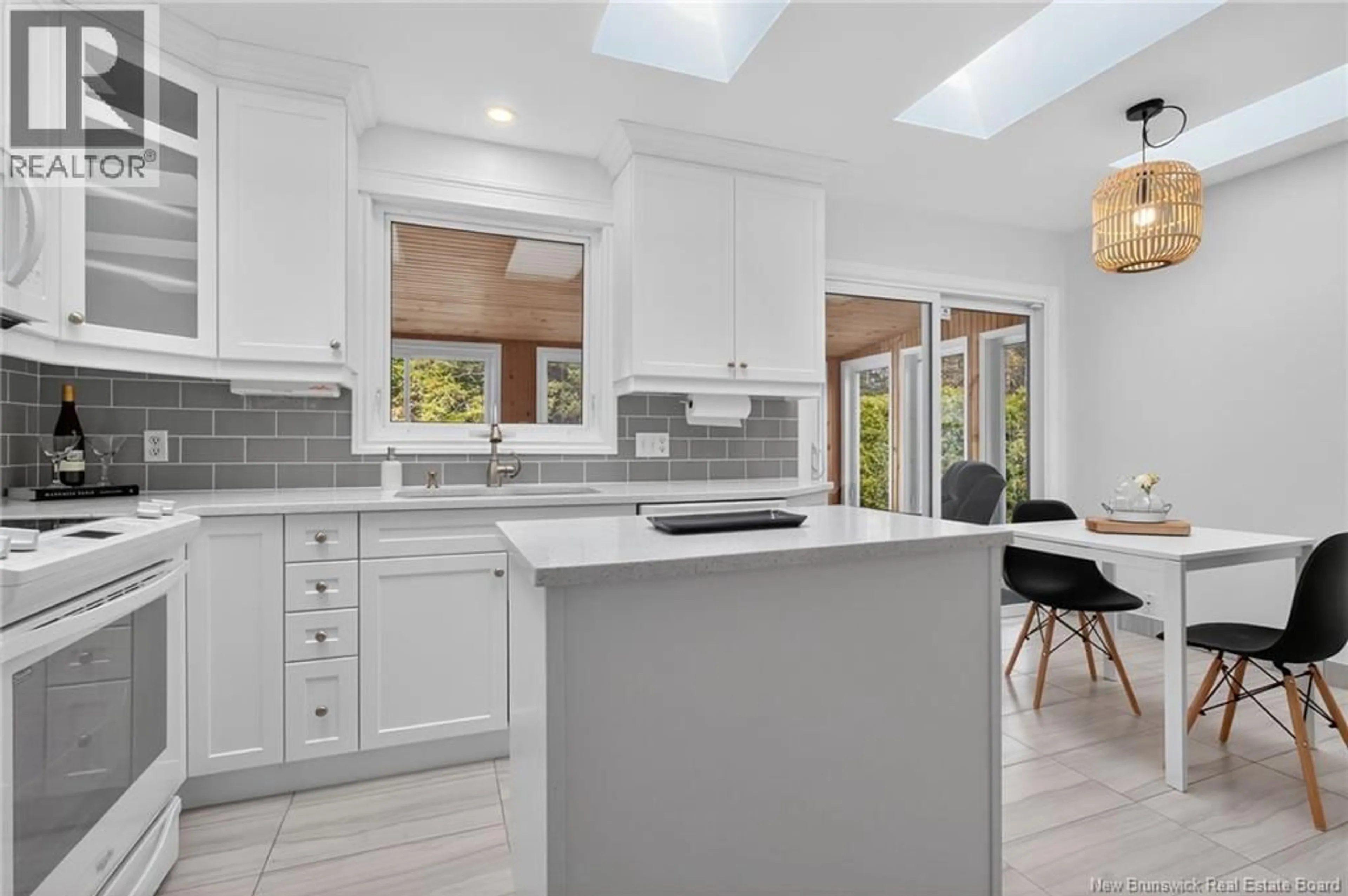 Open concept kitchen, ceramic/tile floor for 103 LABROSSE, Moncton New Brunswick E1A4W9