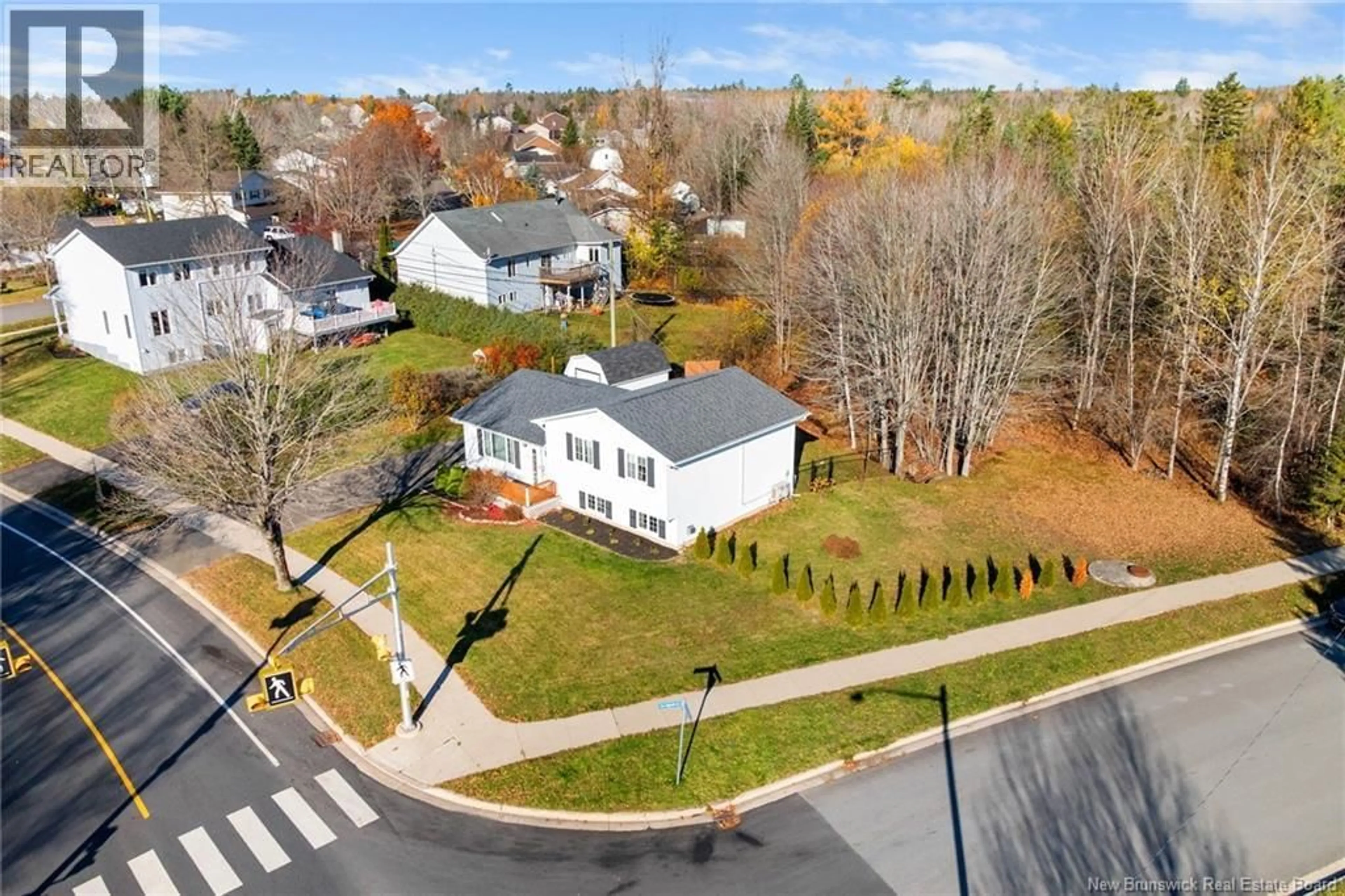 A pic from outside/outdoor area/front of a property/back of a property/a pic from drone, street for 202 CROCKET STREET, Fredericton New Brunswick E3A5S5