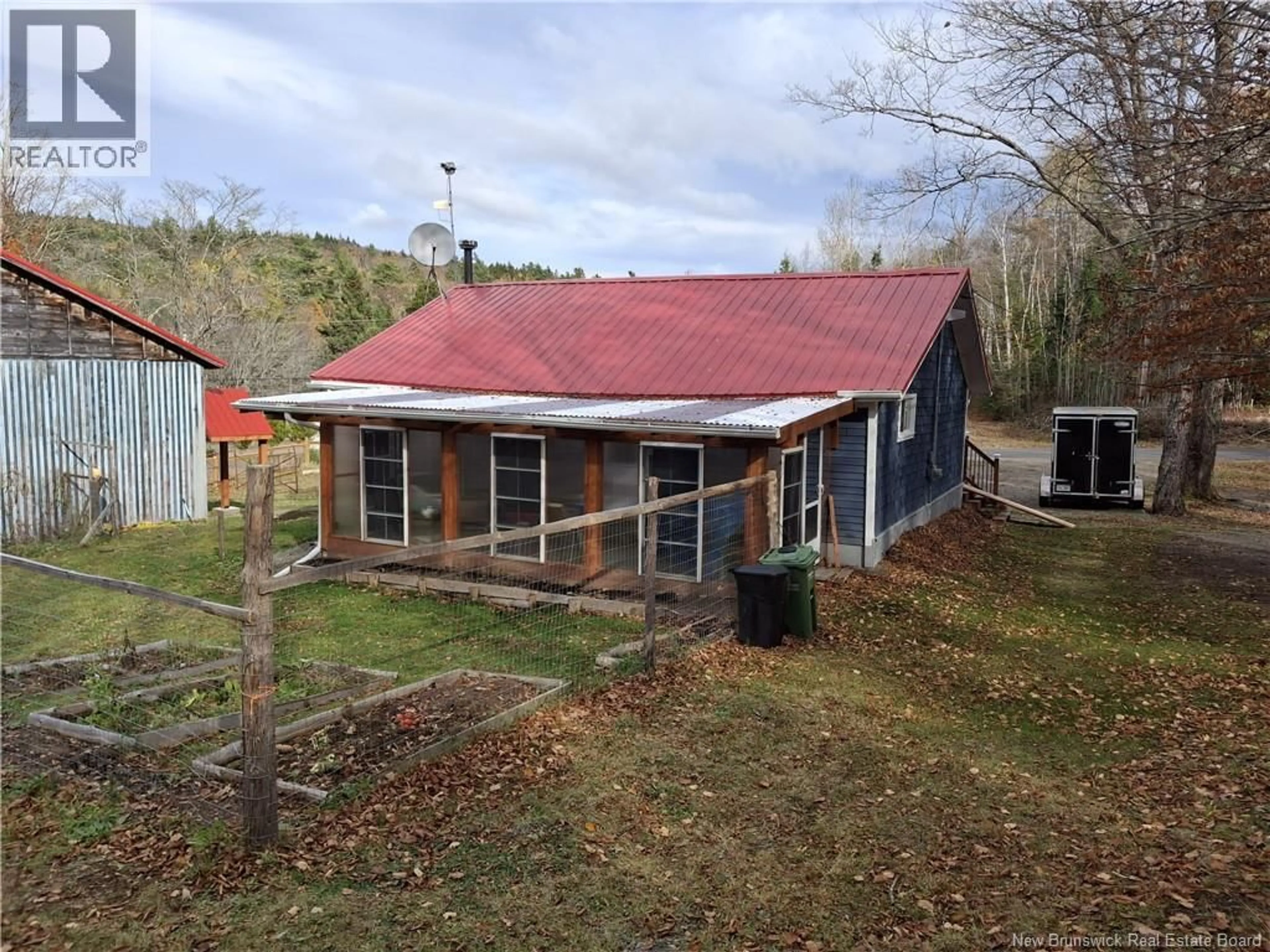 A pic from outside/outdoor area/front of a property/back of a property/a pic from drone, building for 255 OLINVILLE ROAD, Greenwich New Brunswick E2M2K7