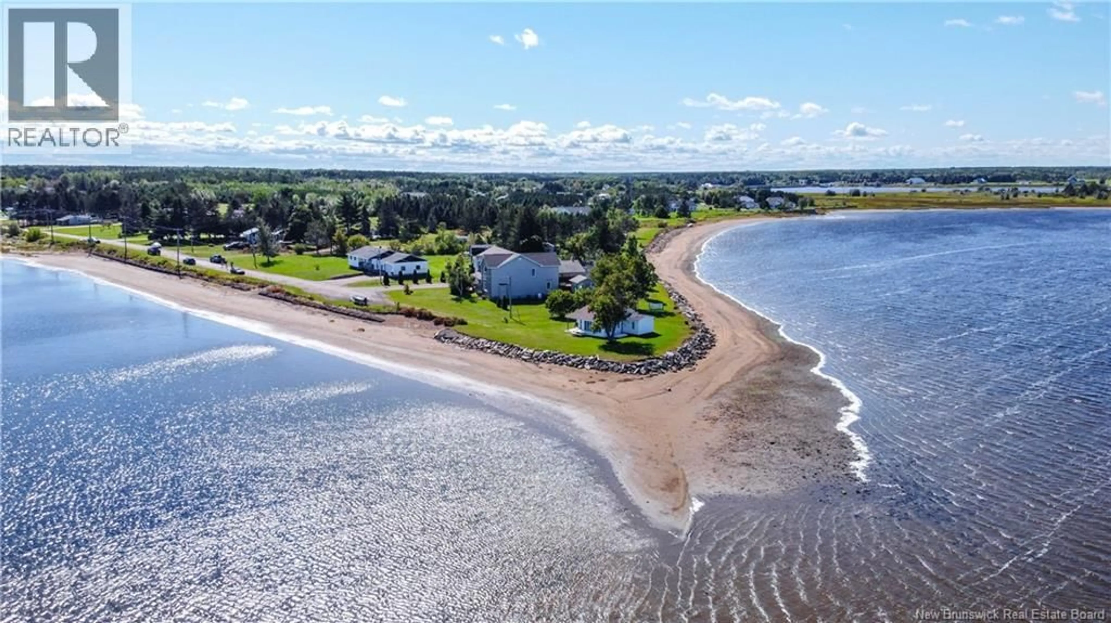 A pic from outside/outdoor area/front of a property/back of a property/a pic from drone, water/lake/river/ocean view for 79 POINTE DU MIRAGE, Aldouane New Brunswick E4W5C7