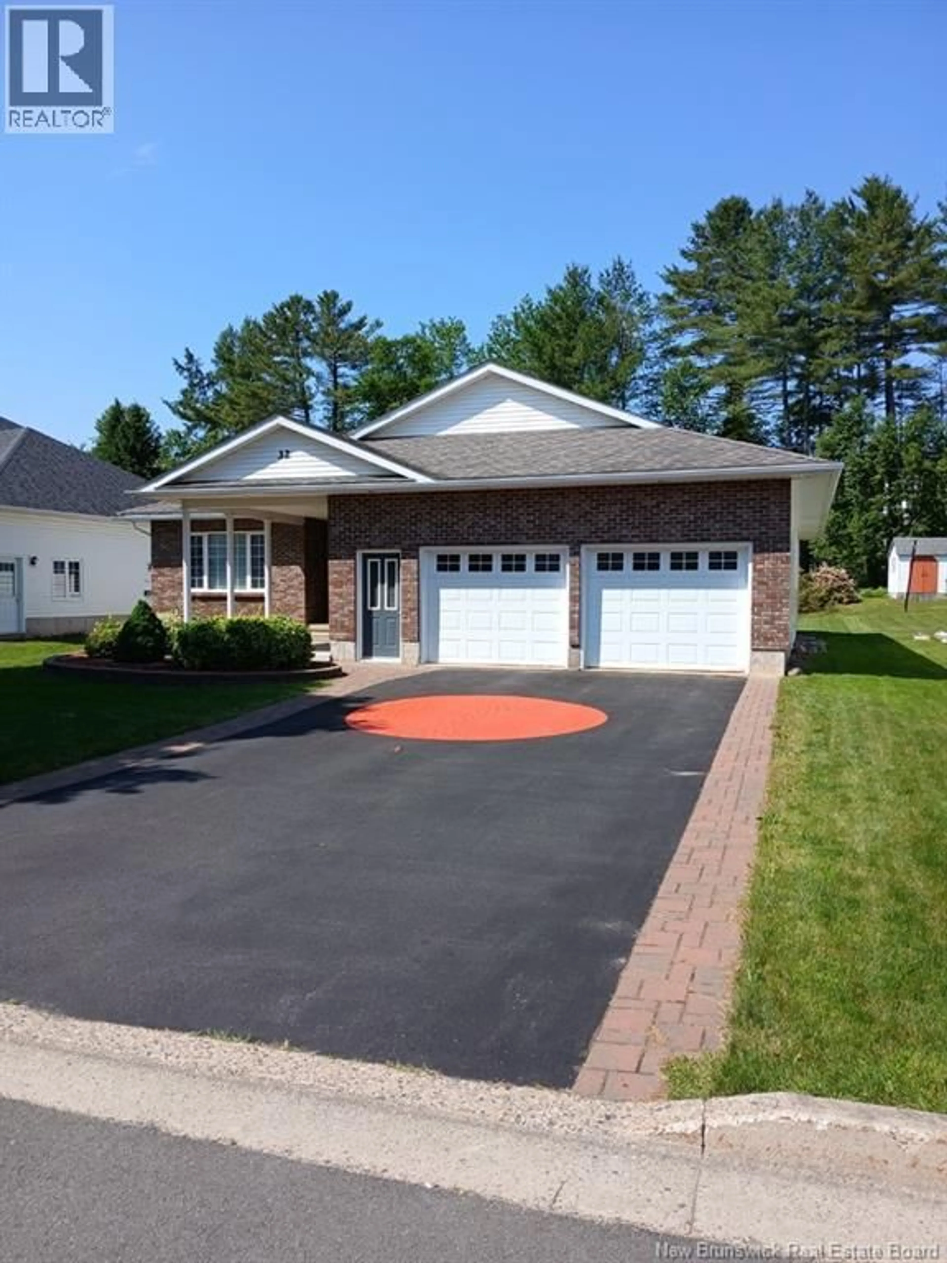Home with brick exterior material, street for 32 BARBARA COURT, Fredericton New Brunswick E3B7G6