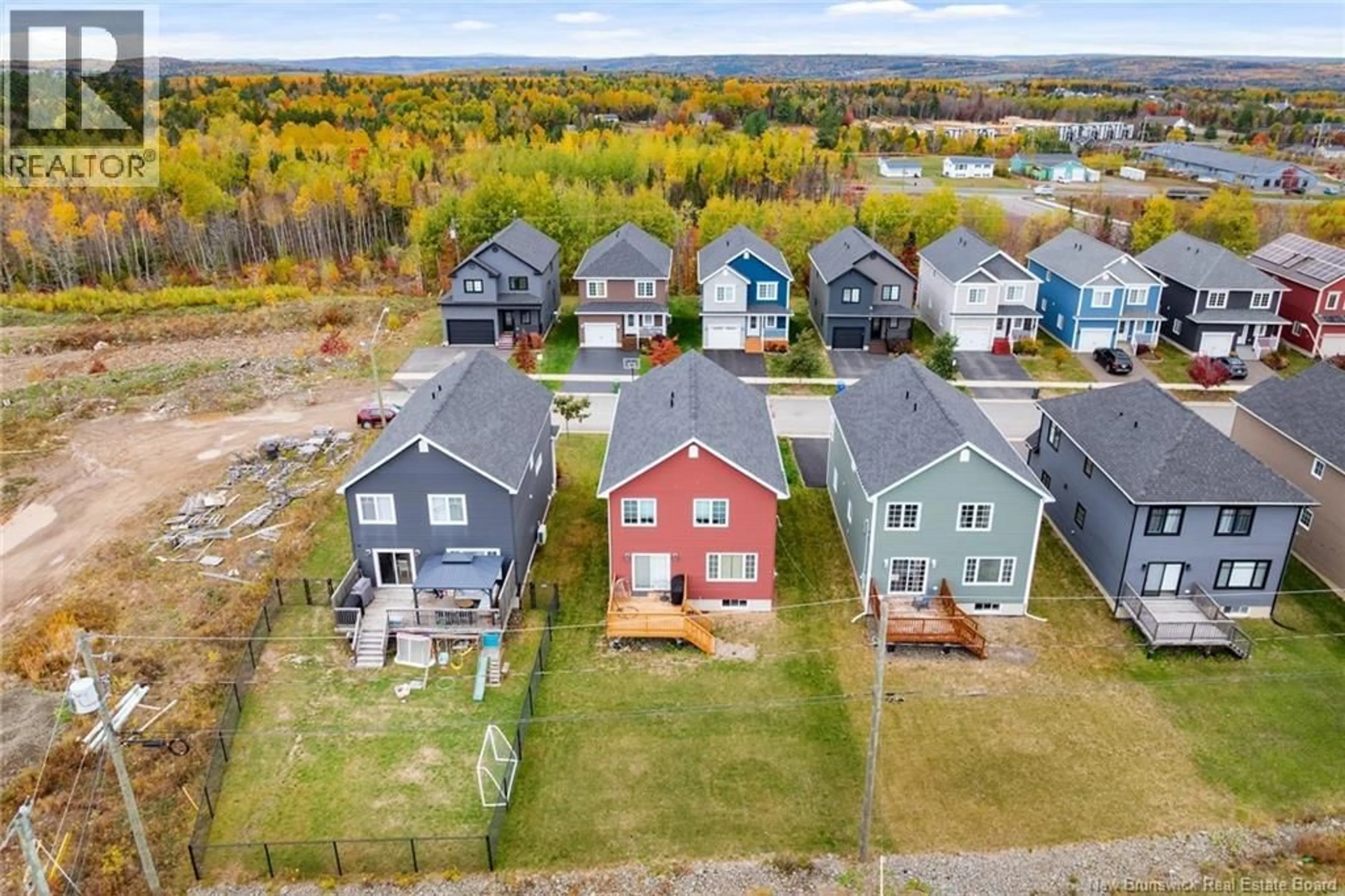 A pic from outside/outdoor area/front of a property/back of a property/a pic from drone, water/lake/river/ocean view for 151 LANGILLE DRIVE, Fredericton New Brunswick E3C0N3