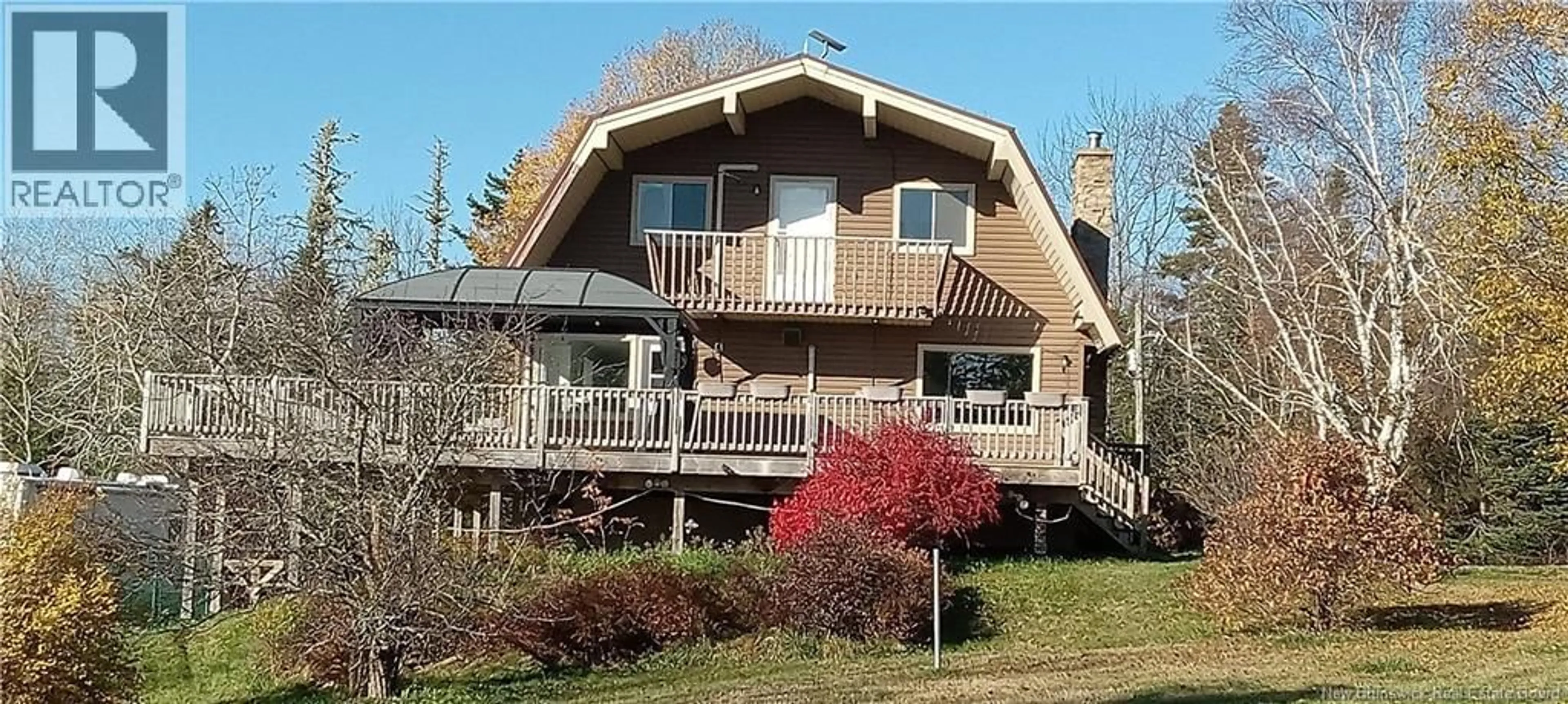 Home with vinyl exterior material, street for 378 BIRGHTON CROSS RD, East Brighton New Brunswick E7P2J5