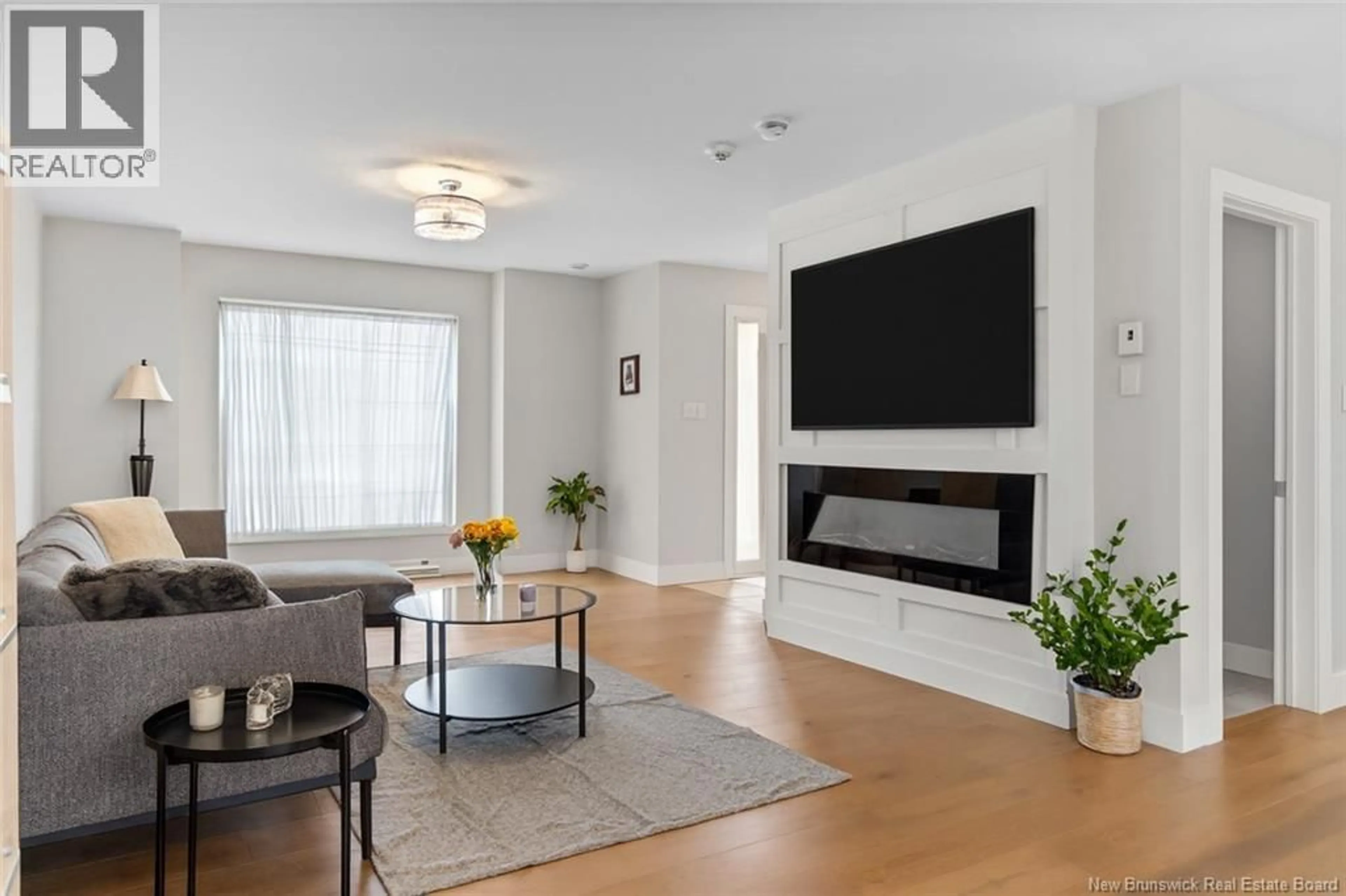 Living room with furniture, unknown for 16 BROOKLYN, Moncton New Brunswick E1A7E8