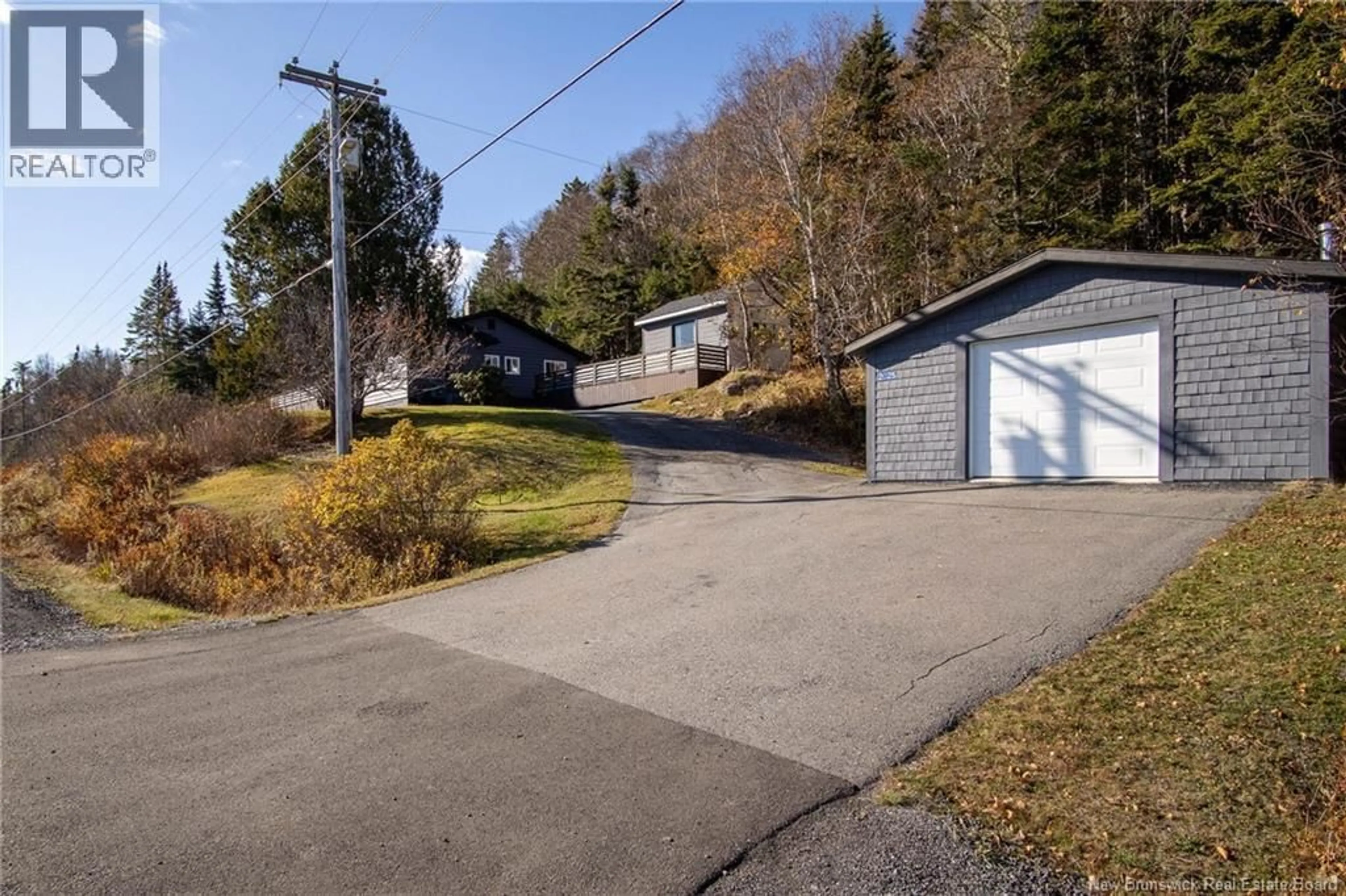 A pic from outside/outdoor area/front of a property/back of a property/a pic from drone, street for 2025 790 ROUTE ROUTE, Chance Harbour New Brunswick E5J1Y6