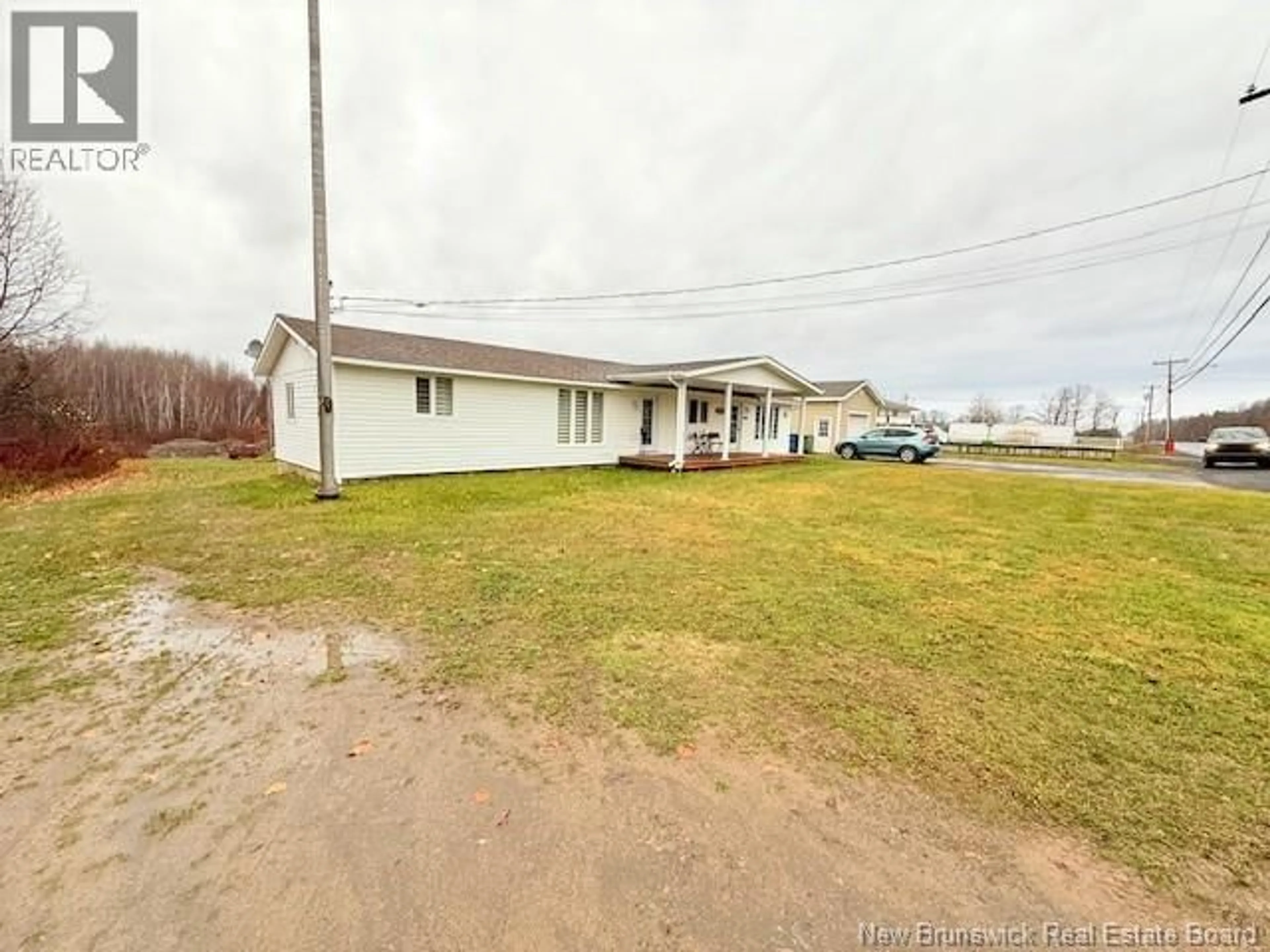 A pic from outside/outdoor area/front of a property/back of a property/a pic from drone, street for 2537 DES PIONNIERS AVENUE, Balmoral New Brunswick E8E1C5