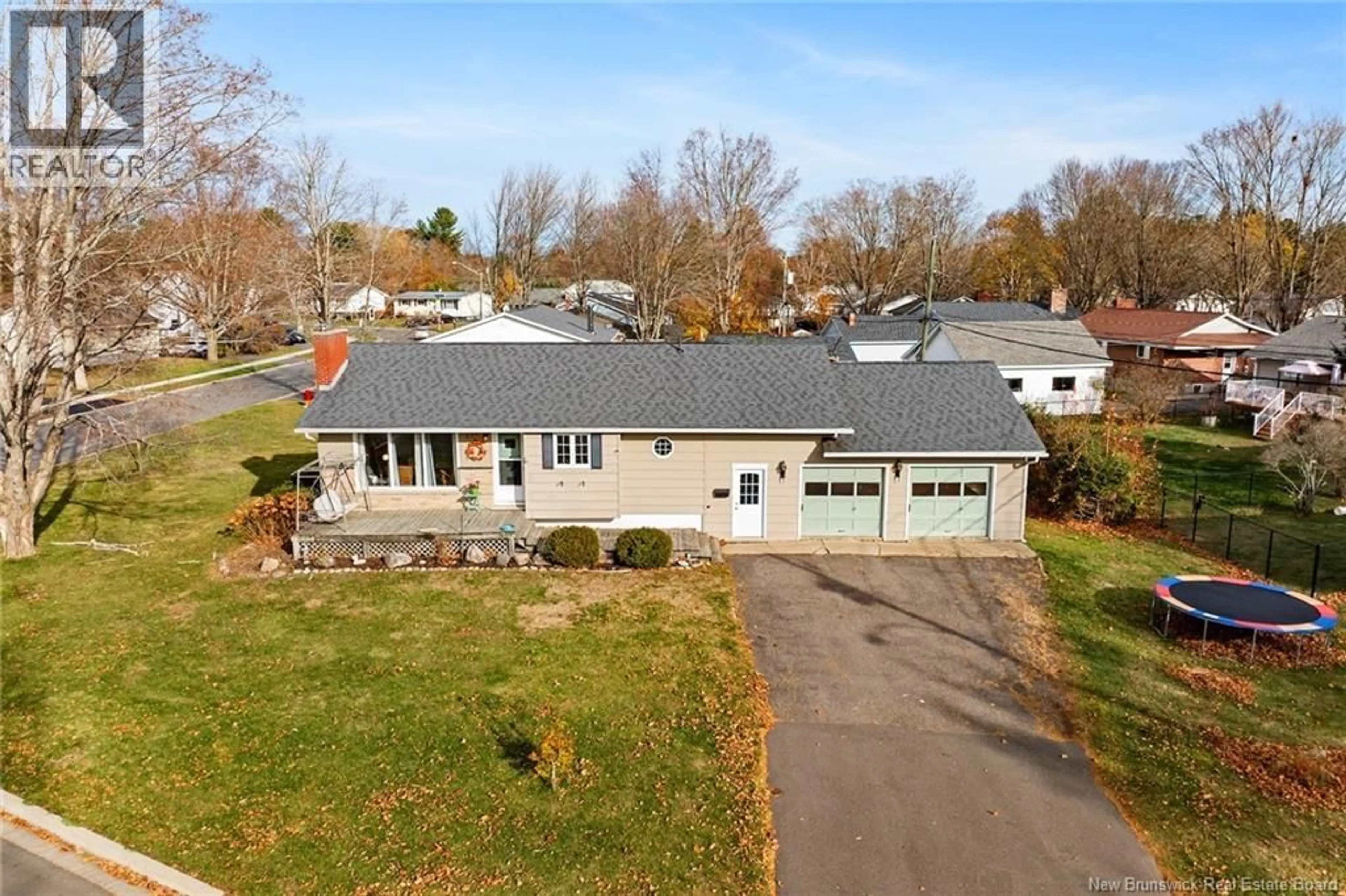 A pic from outside/outdoor area/front of a property/back of a property/a pic from drone, street for 110 MCADAM, Fredericton New Brunswick E3A1G5