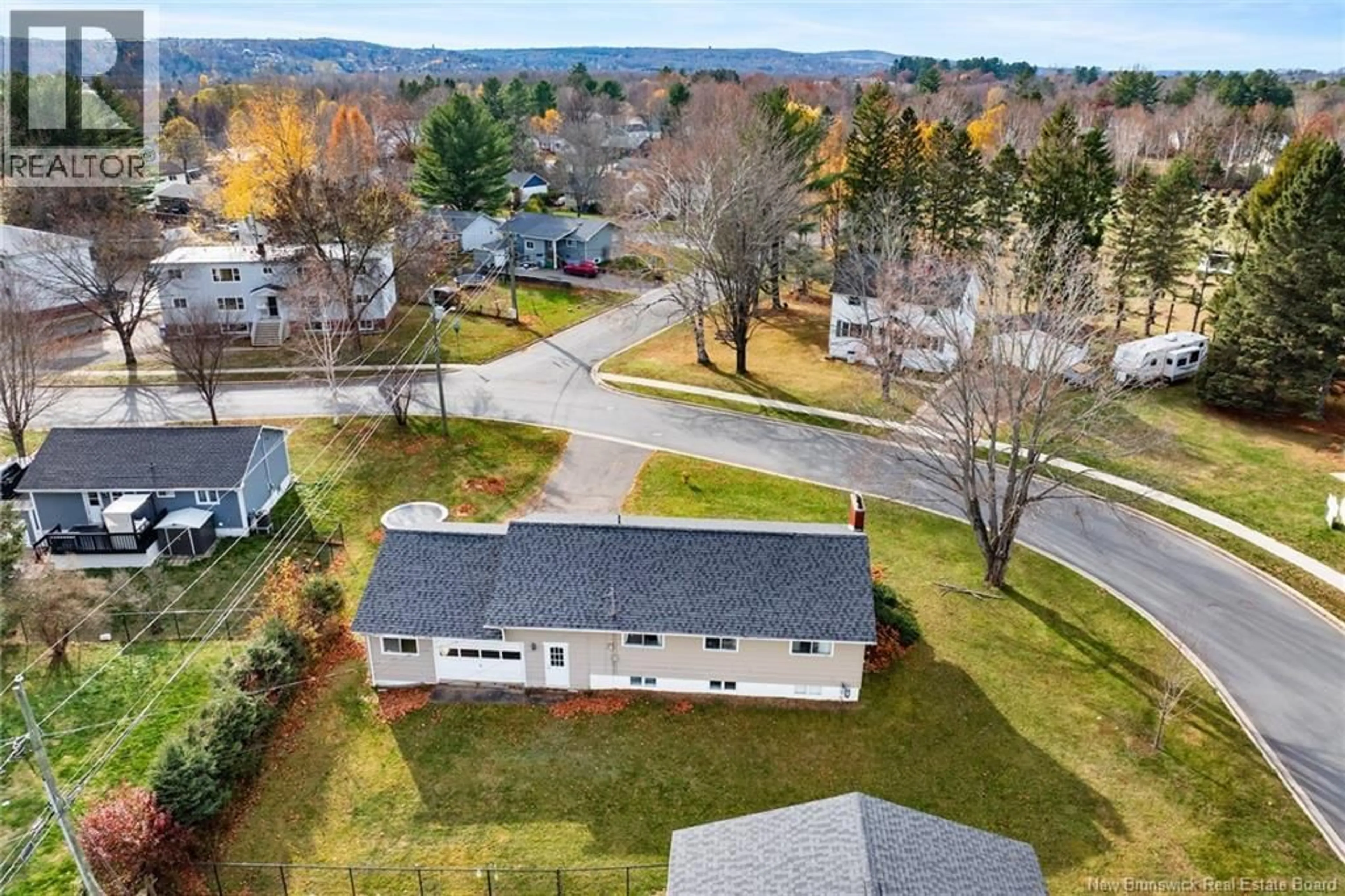 A pic from outside/outdoor area/front of a property/back of a property/a pic from drone, unknown for 110 MCADAM, Fredericton New Brunswick E3A1G5