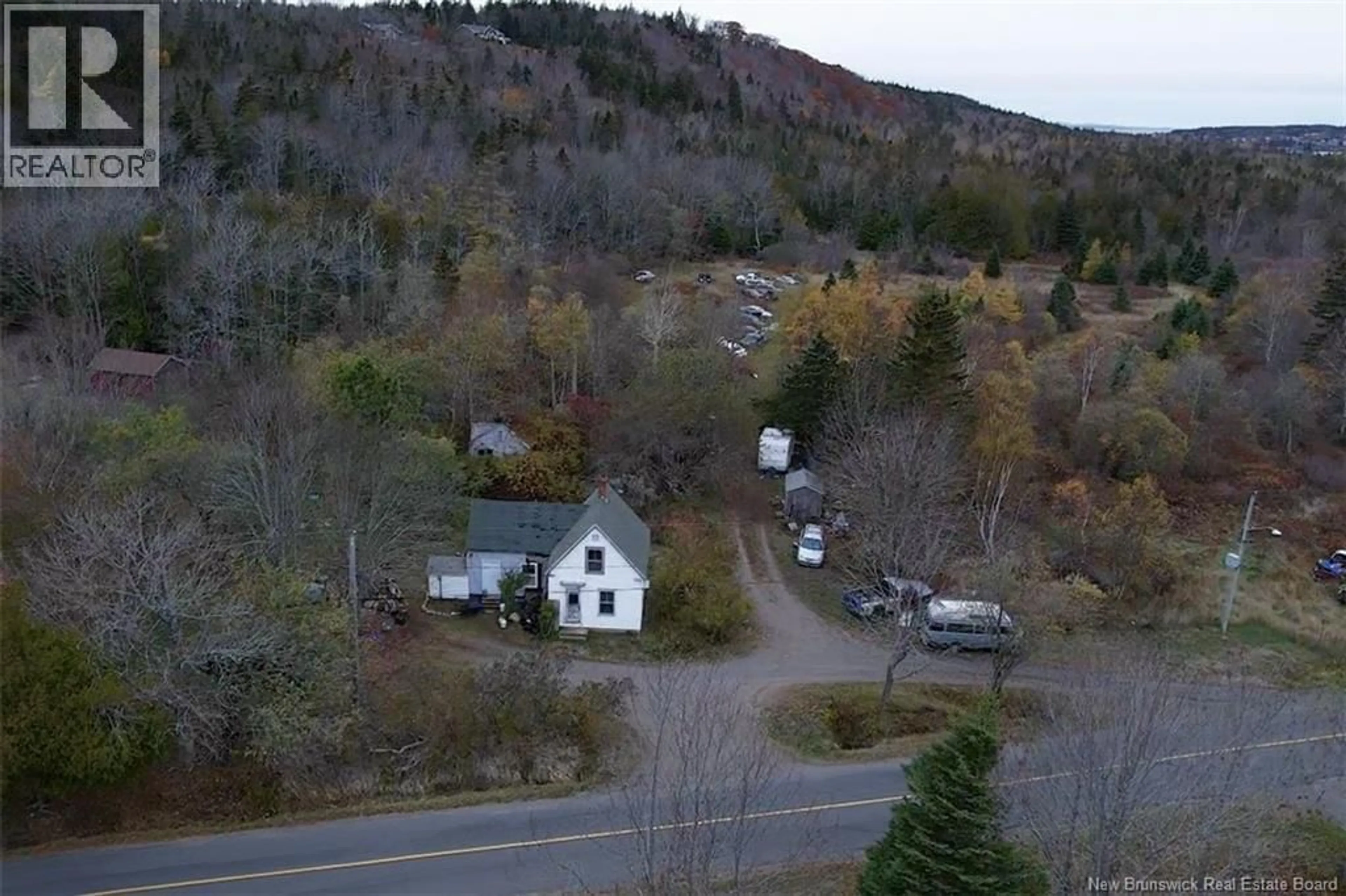 A pic from outside/outdoor area/front of a property/back of a property/a pic from drone, mountain view for 90 CEDAR STREET, Grand Manan New Brunswick E5G2C2