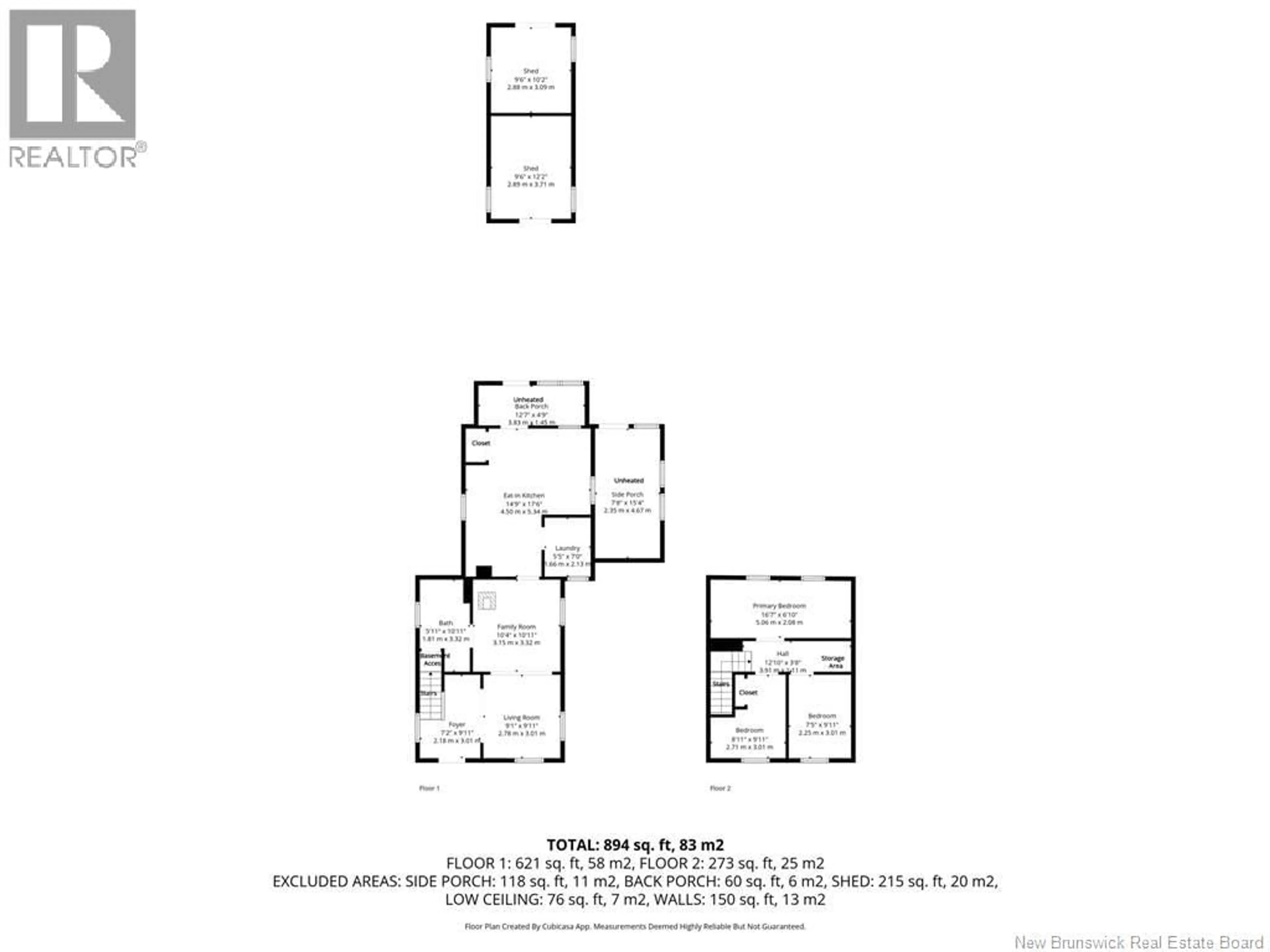 Floor plan for 24177 134 ROUTE, Benjamin River New Brunswick E8G1P4