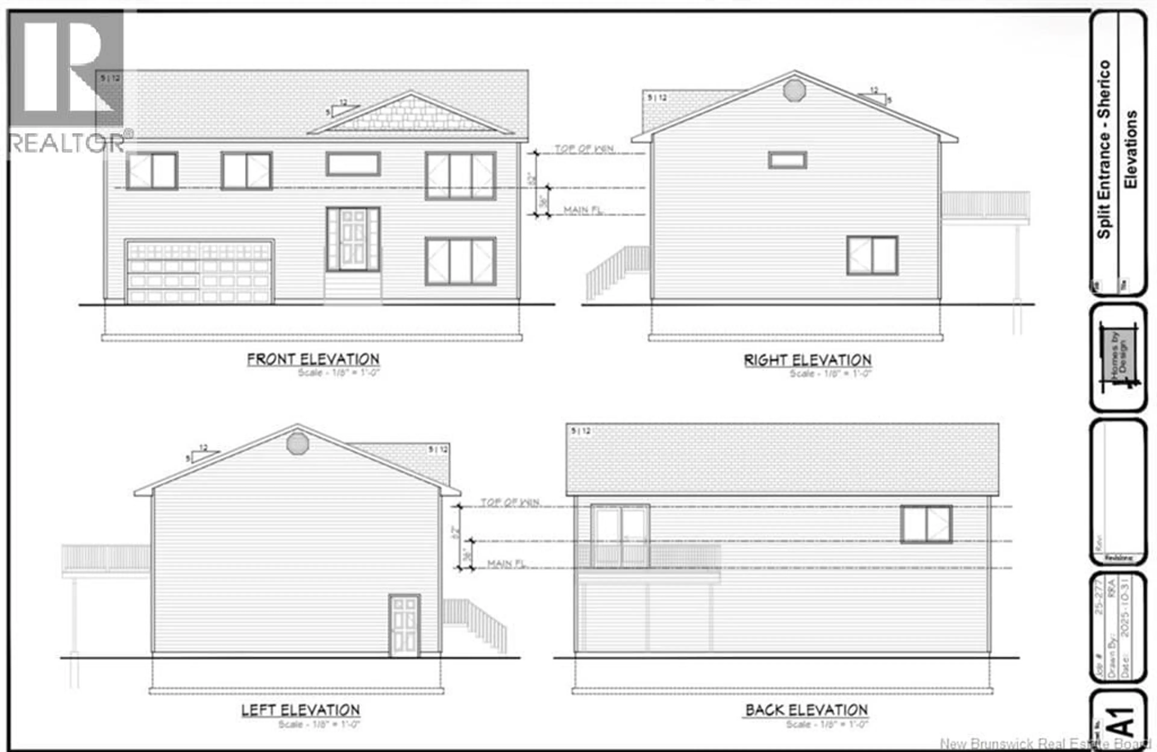 Floor plan for 46 ST. PIERRE STREET, Fredericton New Brunswick E3C0L7