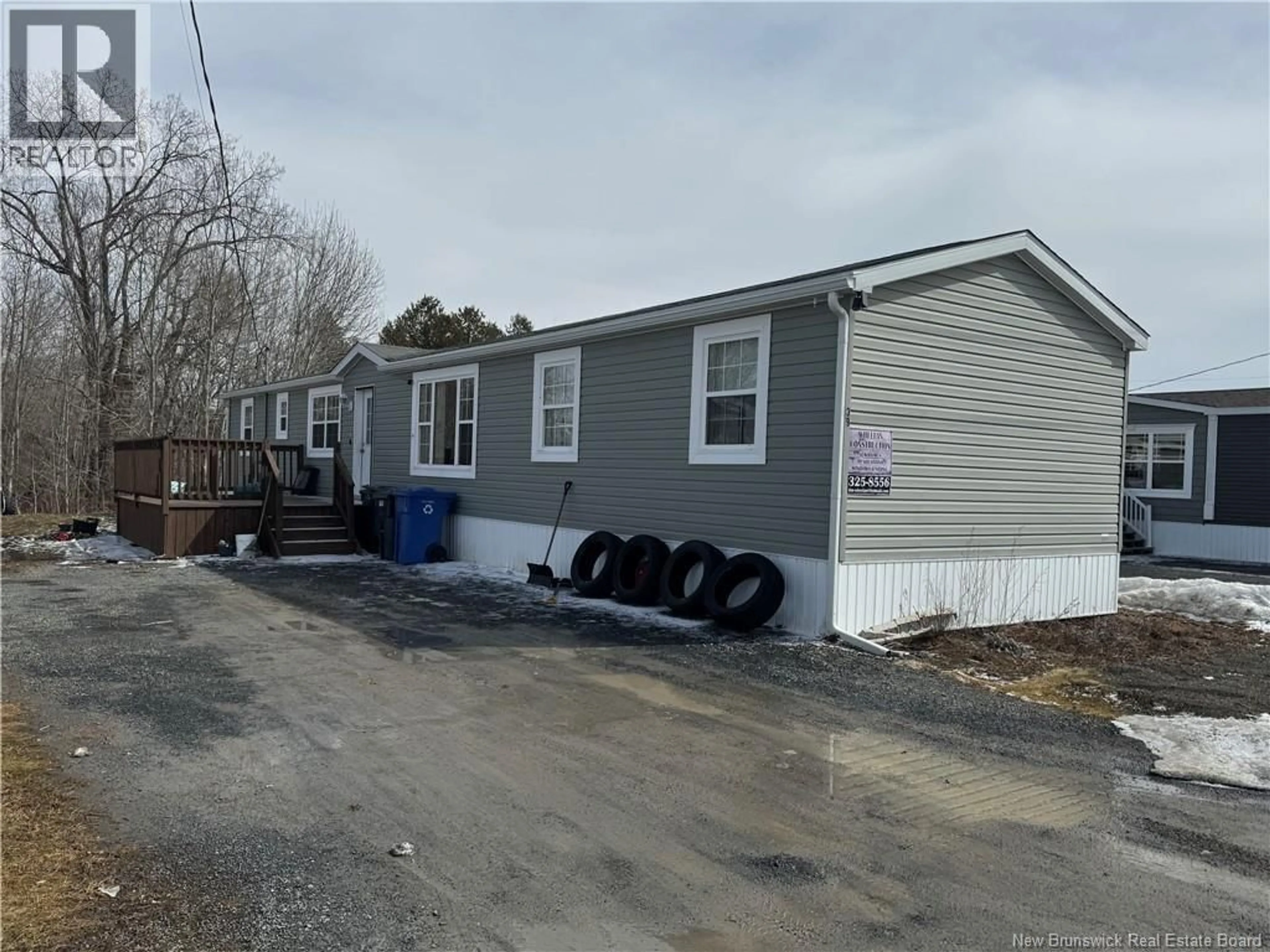 Home with vinyl exterior material, street for 39 CARR LANE, Jacksonville New Brunswick E7M0G2